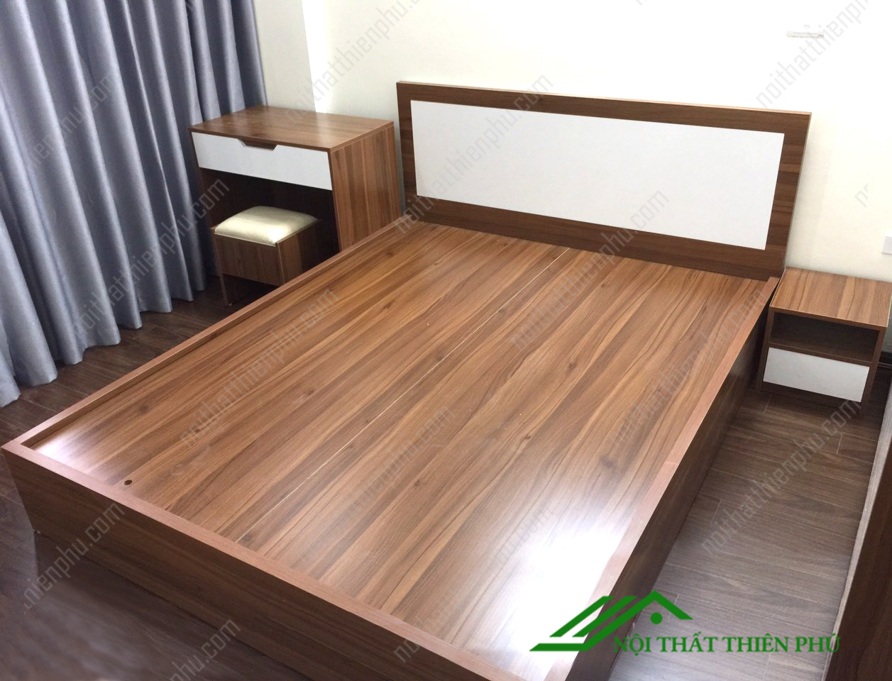 Giường Ngủ Gỗ Công Nghiệp - GN 14 Nội thất Thiên Phú Giường Ngủ Gỗ Công Nghiệp - Gn 14 Nội Thất Thiên Phú