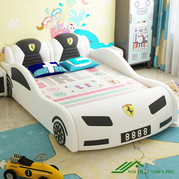 Giường ngủ cho bé hình siêu xe đa chức năng - GN 43
