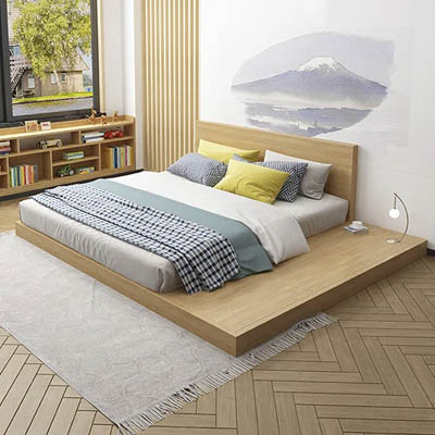 Giường Nhật Tatami Thiết Kế Đẹp - GN 75