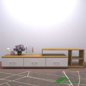 Kệ tivi kết hợp giá sách độc đáo - TV 24