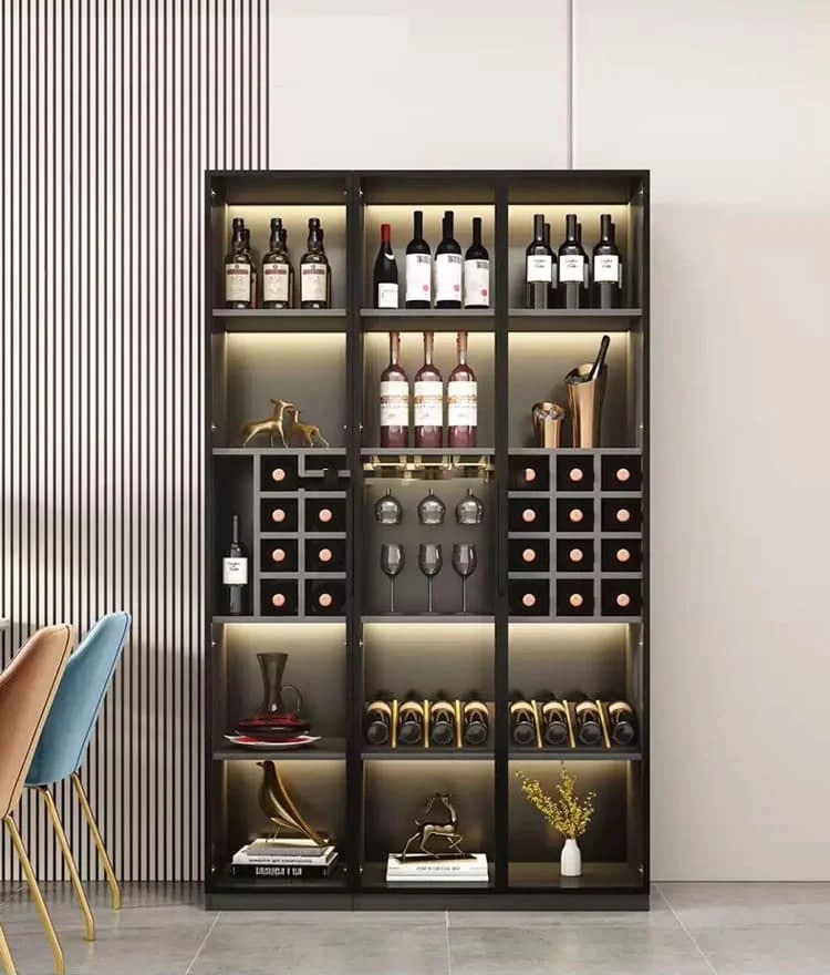 Kệ tủ rượu cánh kính - TR 29