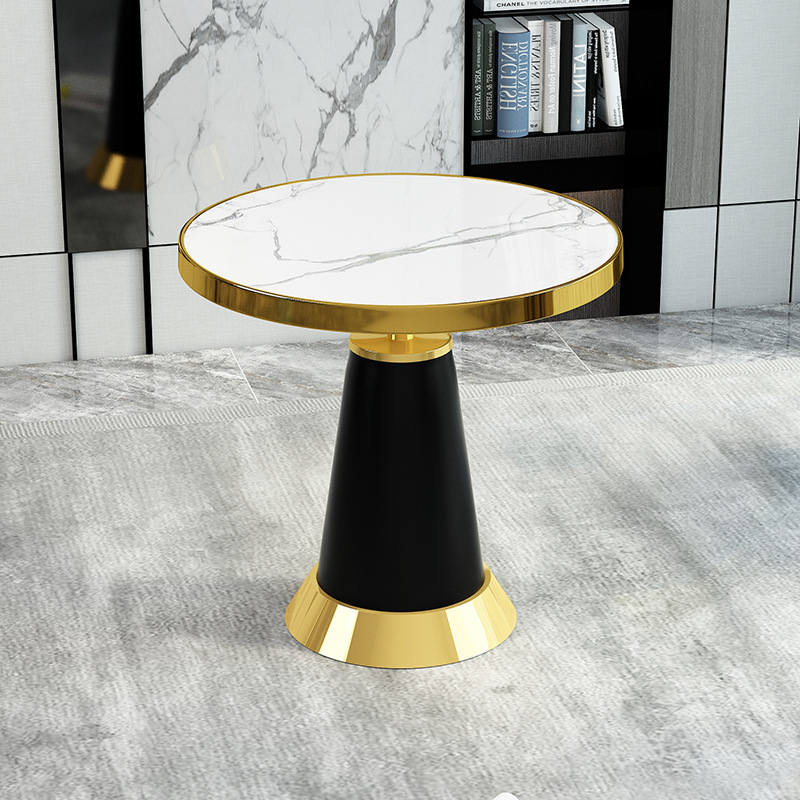 Bàn Trà Mặt Đá Mạ Vàng - BT 38