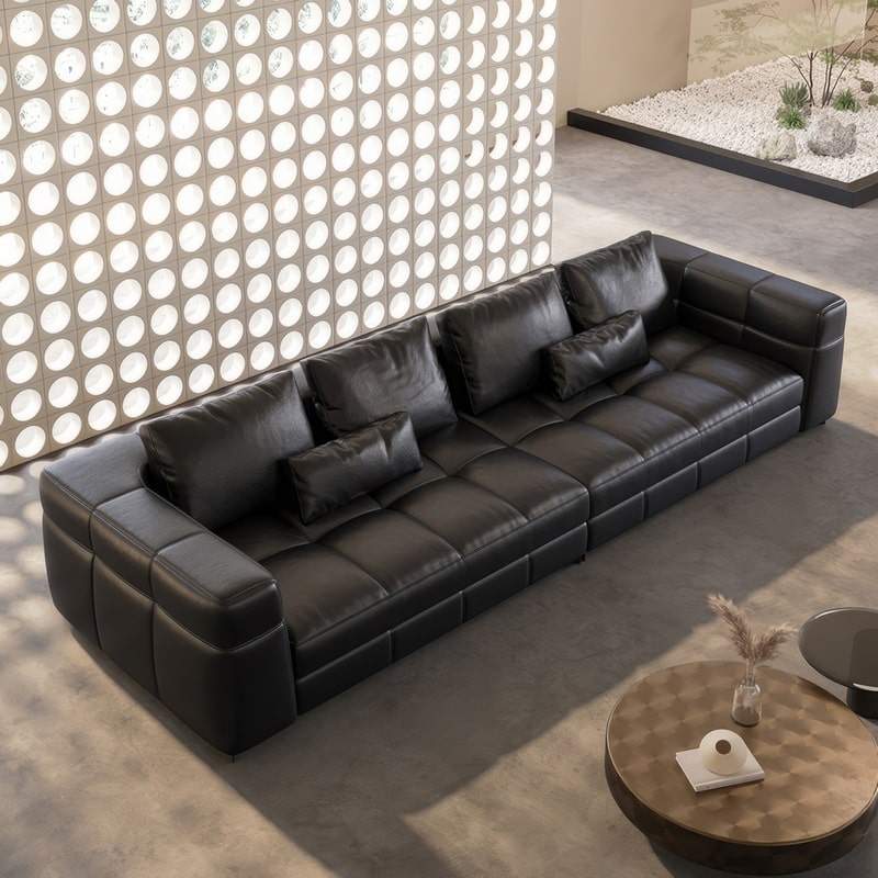 Sofa băng da hiện đại - SF 104