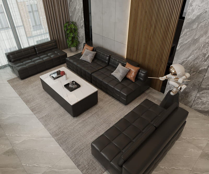 Sofa văng dài phòng khách, đại sảnh - SF 129