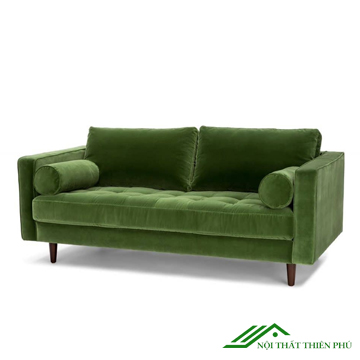 Sofa Văng Xanh Nỉ Hiện Đại Giá Rẻ - SF 76