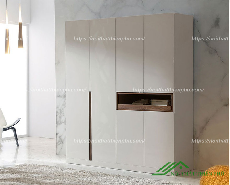 Tủ đựng quần áo gỗ công nghiệp hiện đại - QA 111