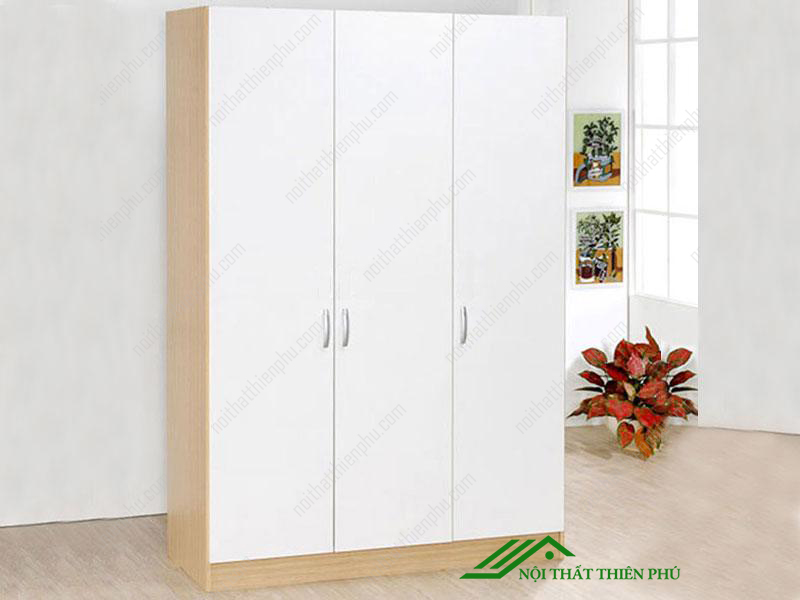 Tủ Quần Áo 3 Cánh Gỗ Công Nghiệp Mdf - Qa 18 Nội Thất Thiên Phú
