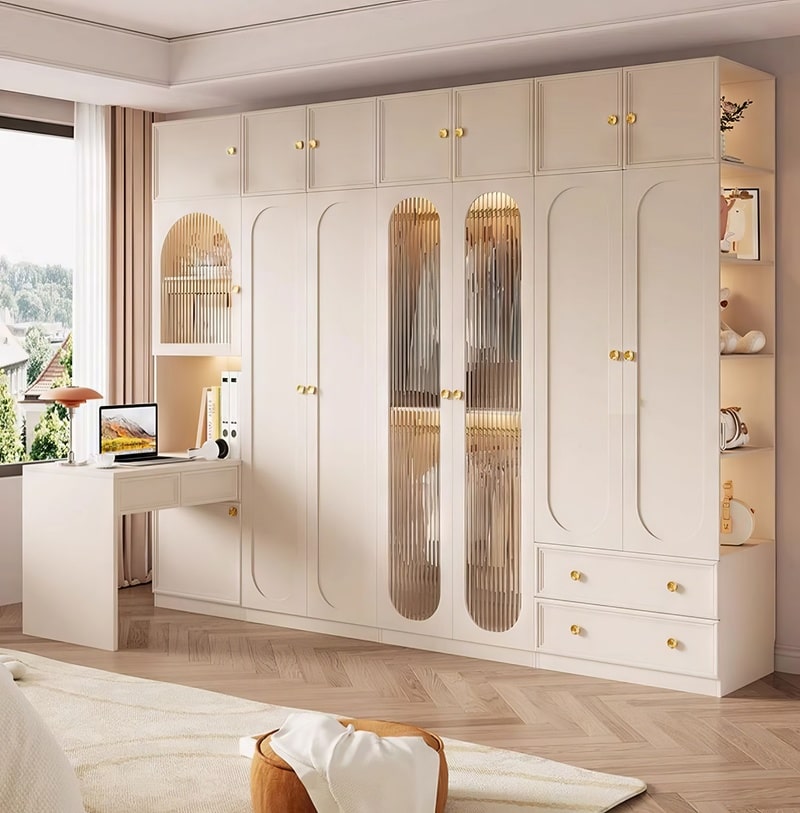 Tủ quần áo cánh kính thời trang - QA 72