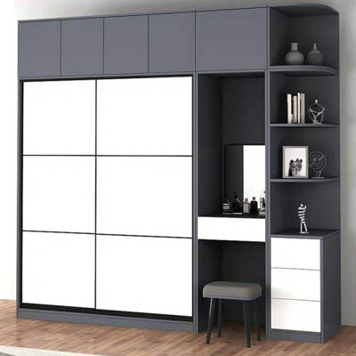 Tủ Quần Áo Kết Hợp Bàn Trang Điểm - QA 61