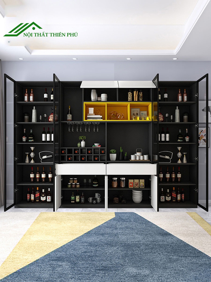 Tủ rượu phòng khách kích thước lớn - TR 25