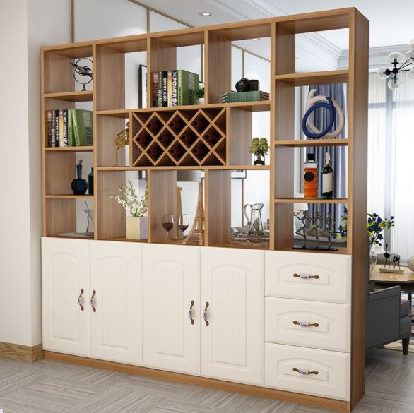 Tủ rượu ngăn phòng sơn hiện đại- TR 21