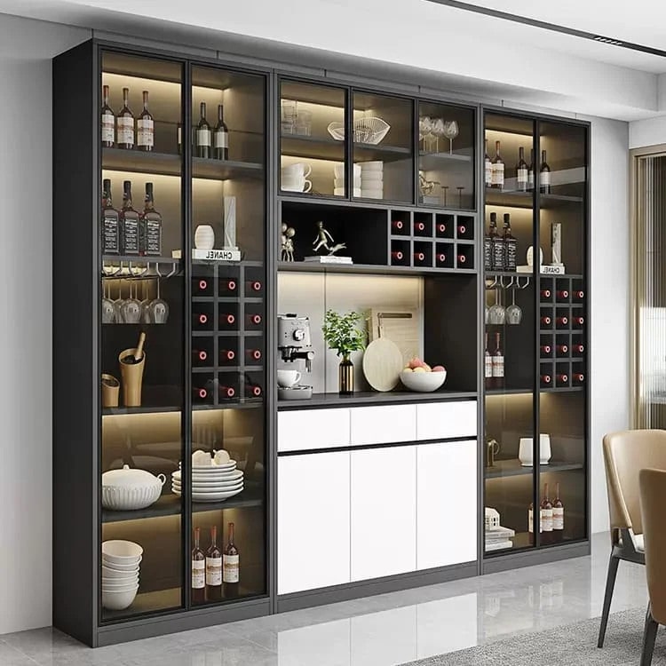 Tủ rượu nhôm kính hiện đại - TR 27