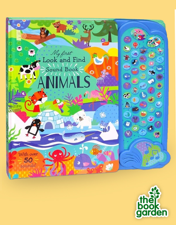 Button Sound Book Animals – Sách 50 Âm Thanh Thebook Garden Button Sound Book Animals – Sách 50 Âm Thanh Thebook Garden