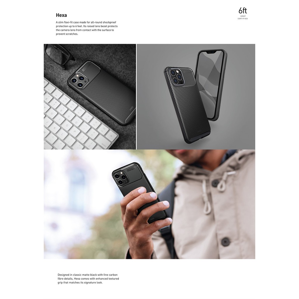 Iphone 12 Pro Max UNIQ Hybrid Hexa ...