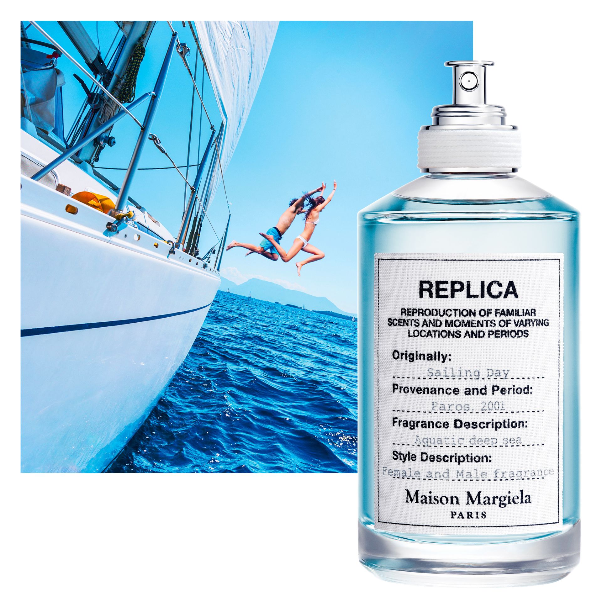 Nước hoa Unisex du lịch Maison Margiela Replica Sailing Day EDT 100ml