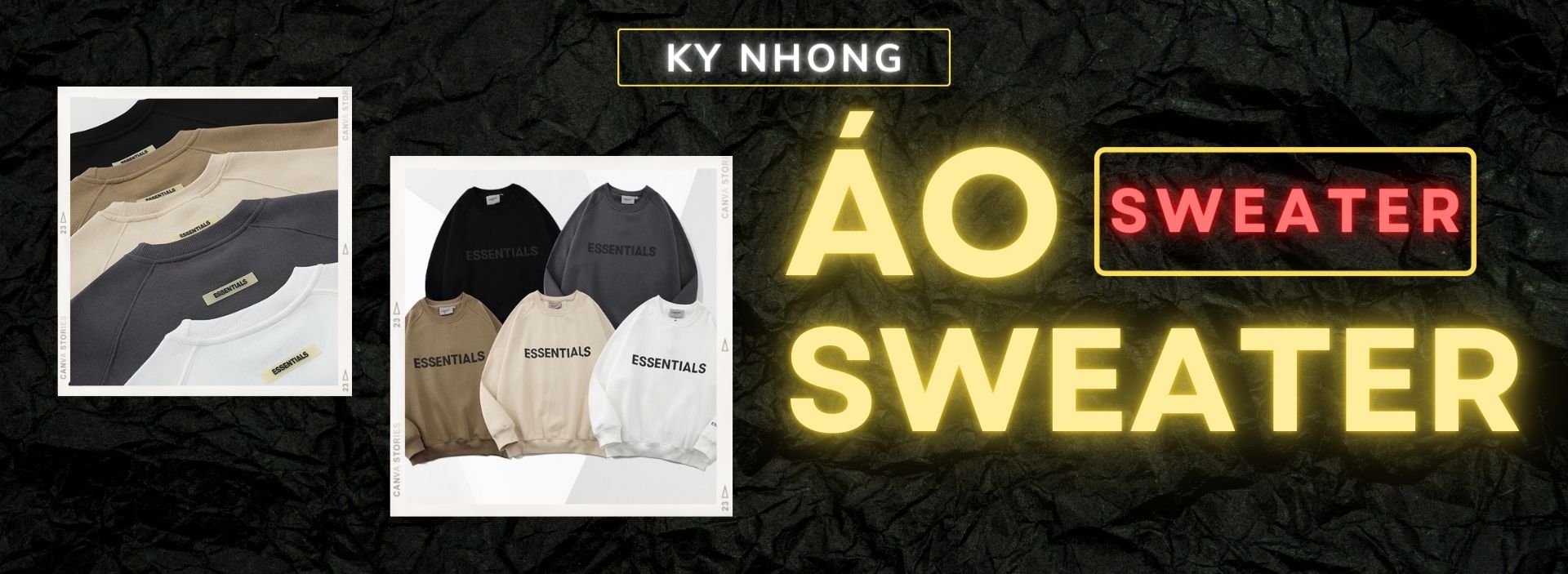 ÁO NỈ CỔ TRÒN [ SWEATSHIRTS ]