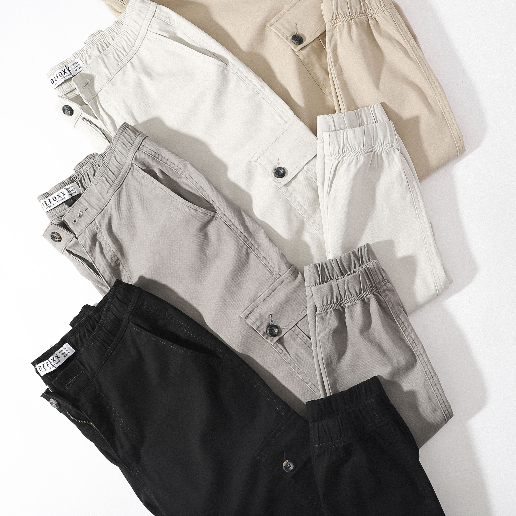 QUẦN JOGGER KAKI TÚI HỘP DEFOXX