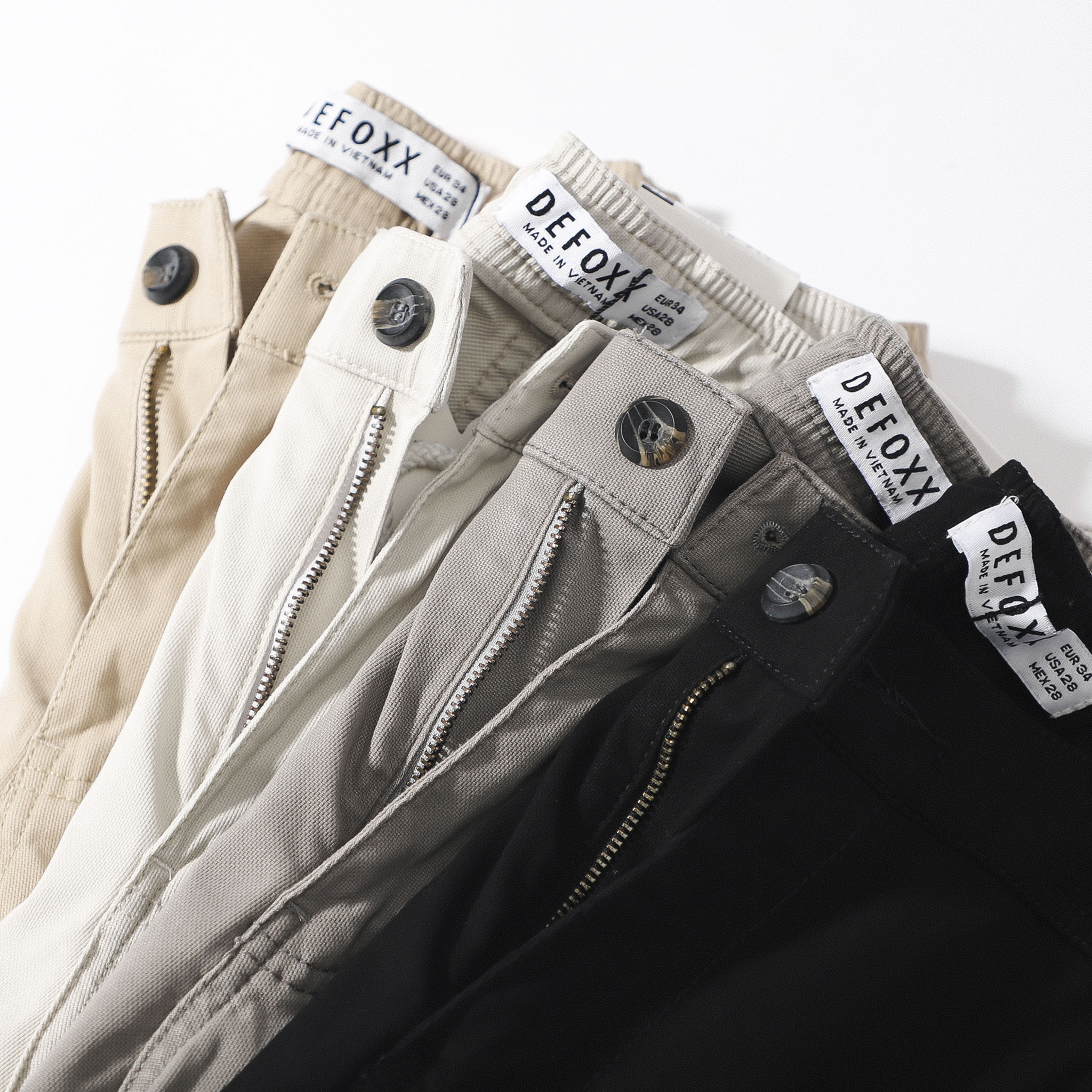 QUẦN JOGGER KAKI TÚI HỘP DEFOXX