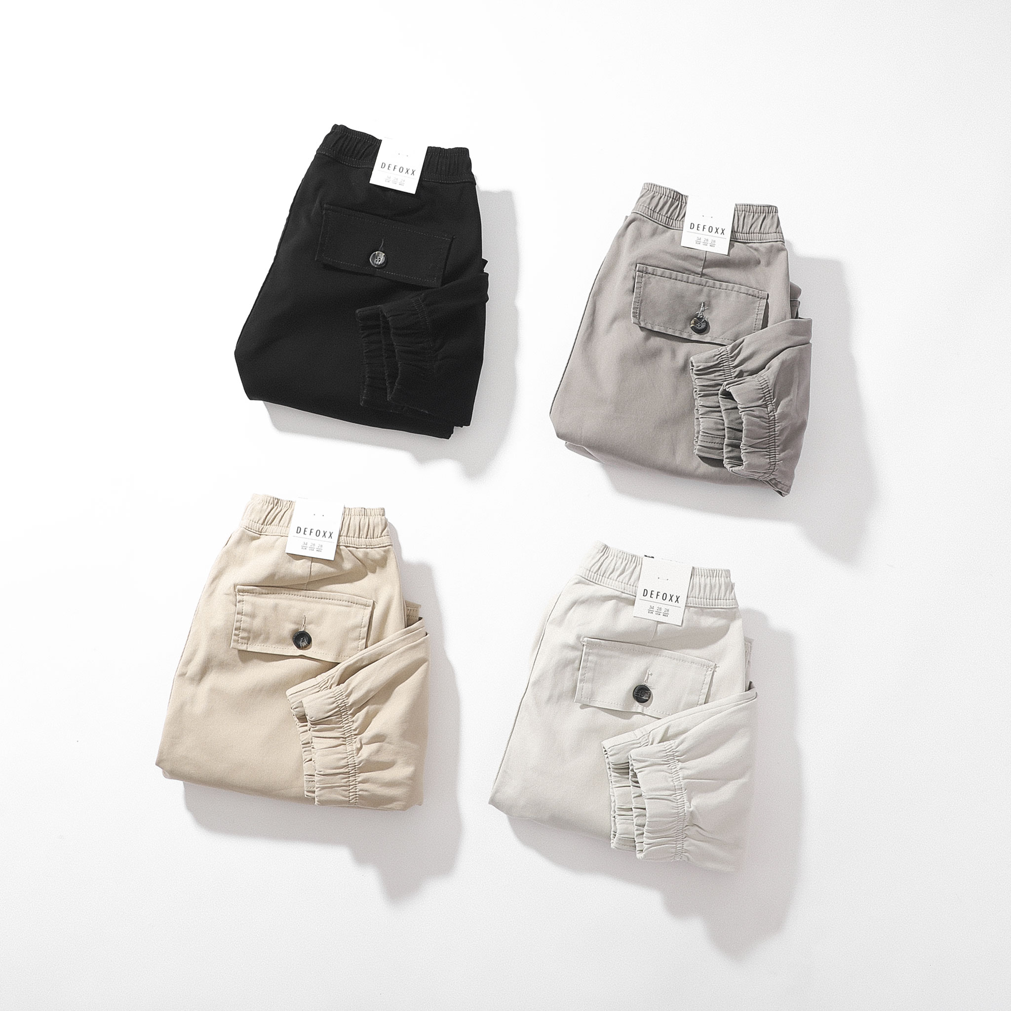 QUẦN JOGGER KAKI TÚI HỘP DEFOXX