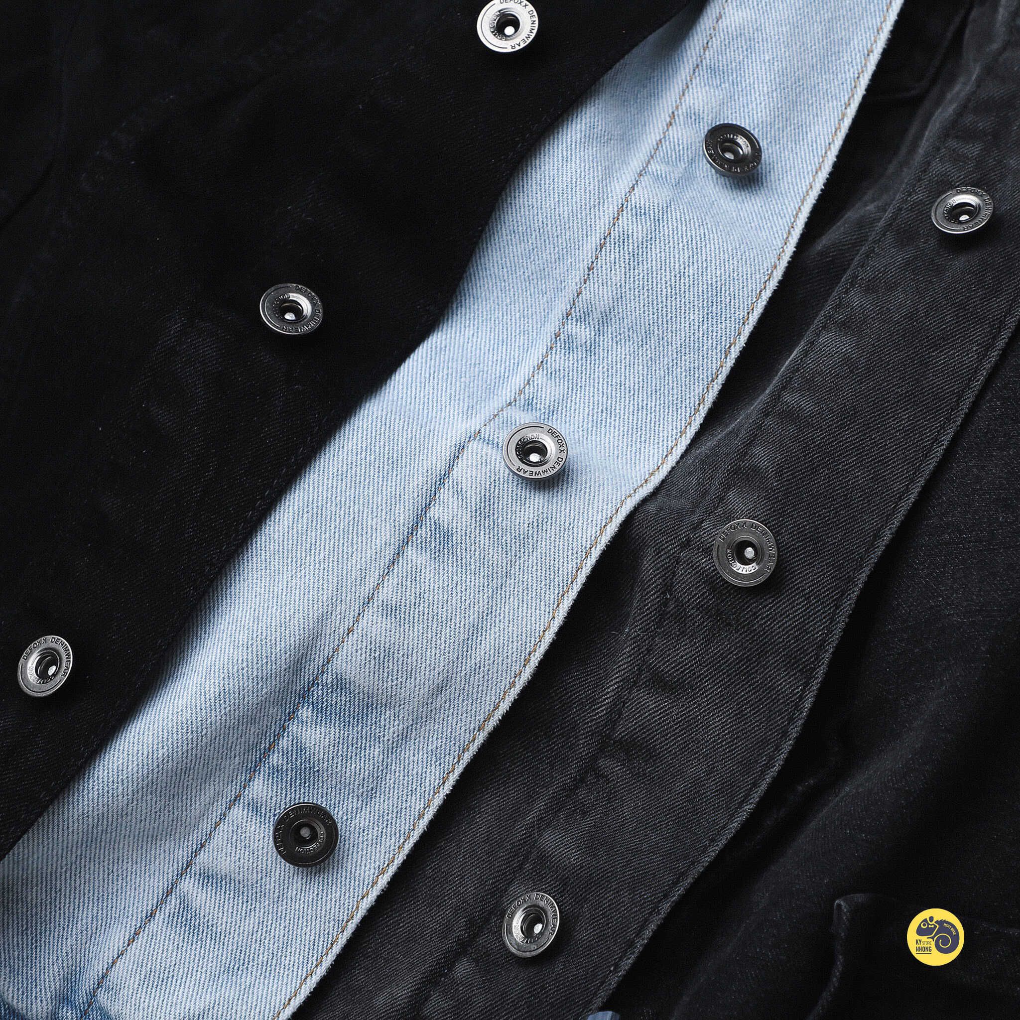 ÁO KHOÁC DENIM JACKET DEFOXX