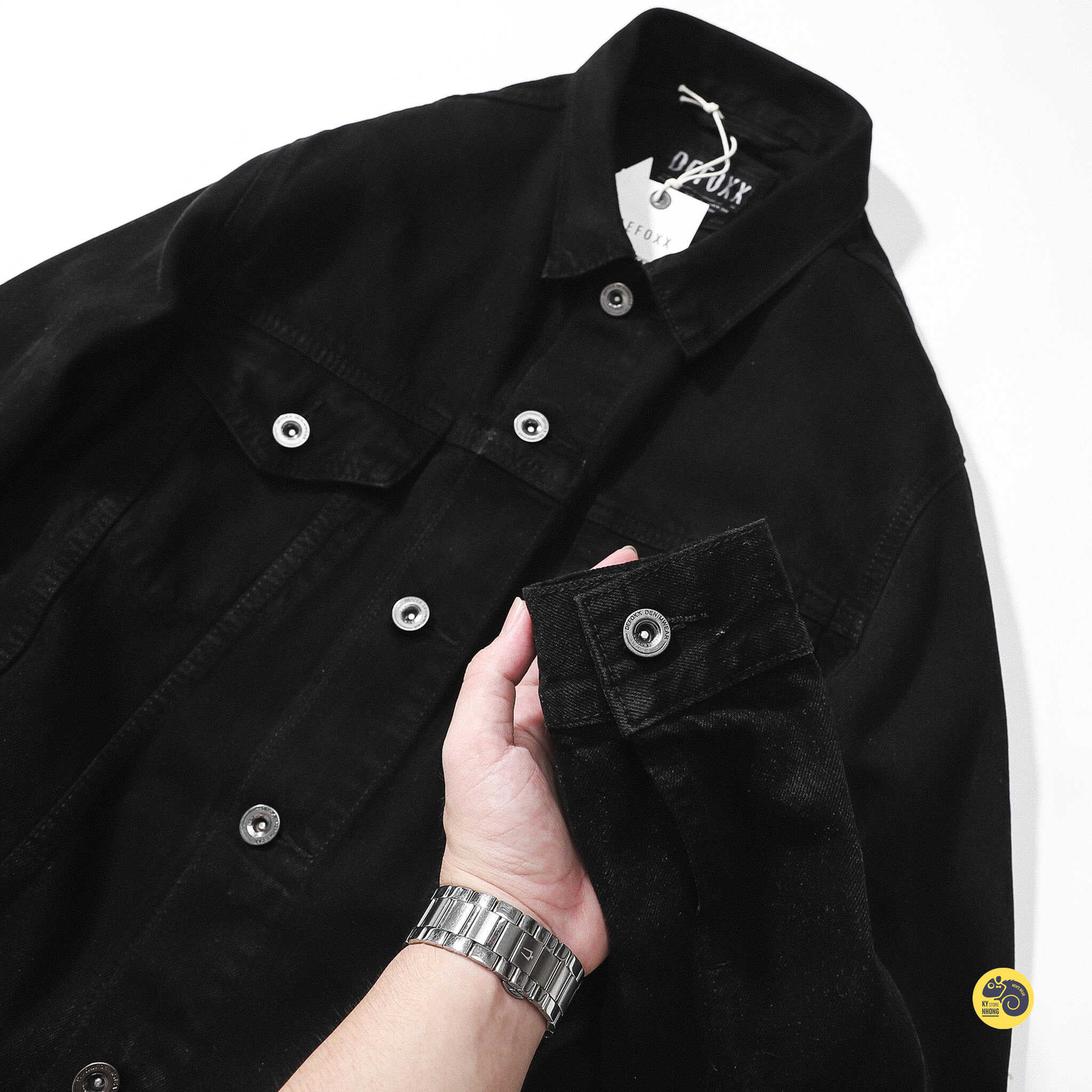 ÁO KHOÁC DENIM JACKET DEFOXX