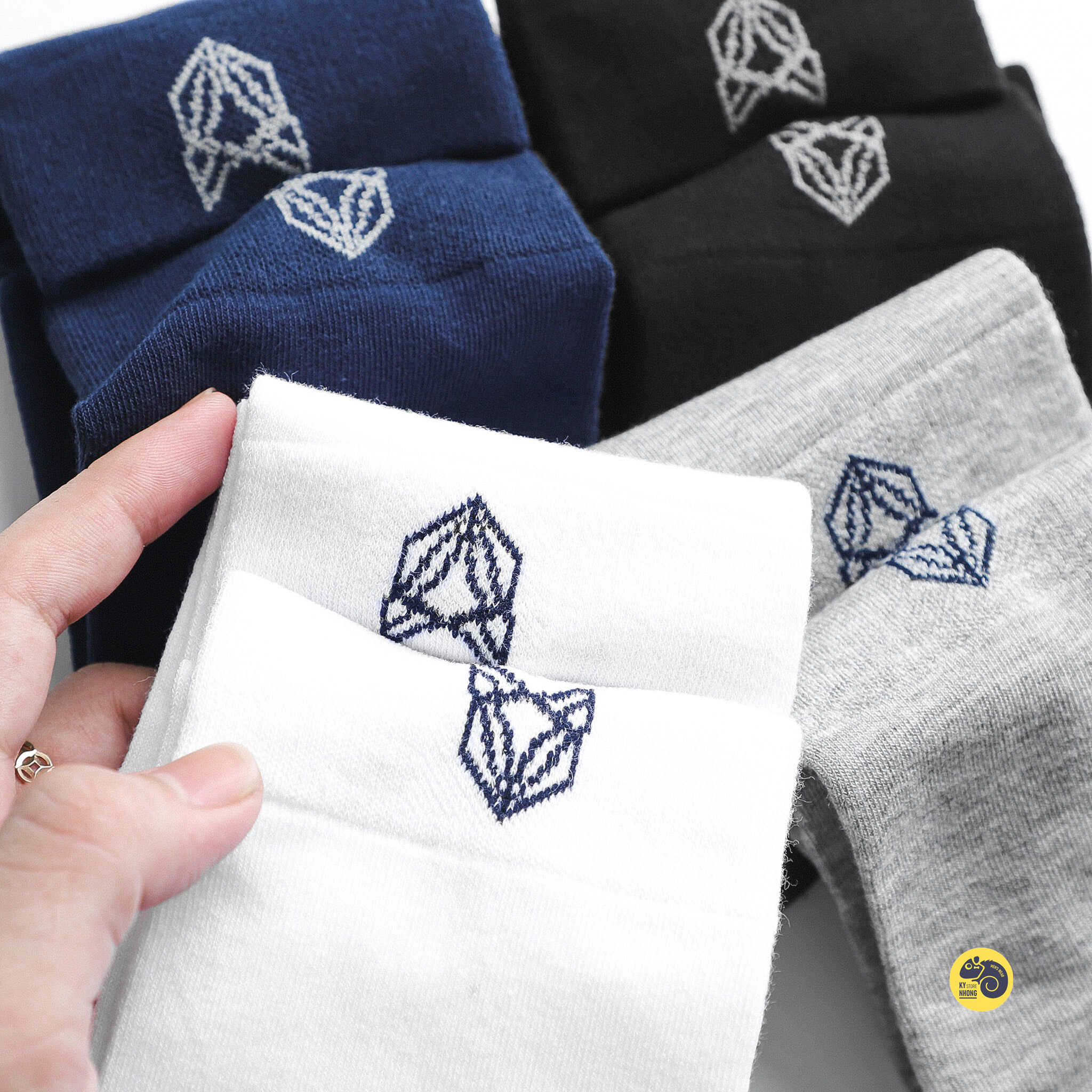 TẤT DÀI COTTON DỆT DEFOXX