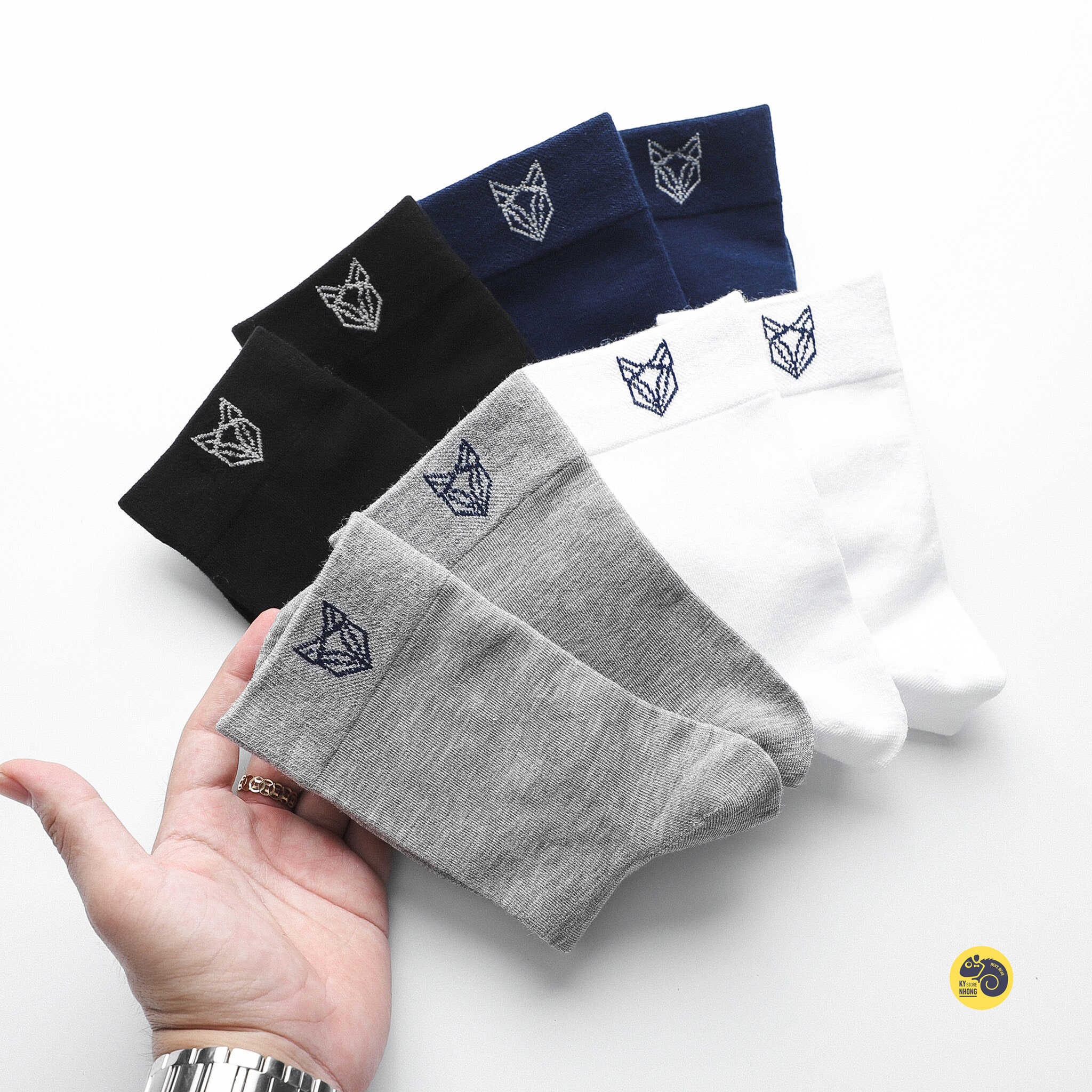 TẤT DÀI COTTON DỆT DEFOXX