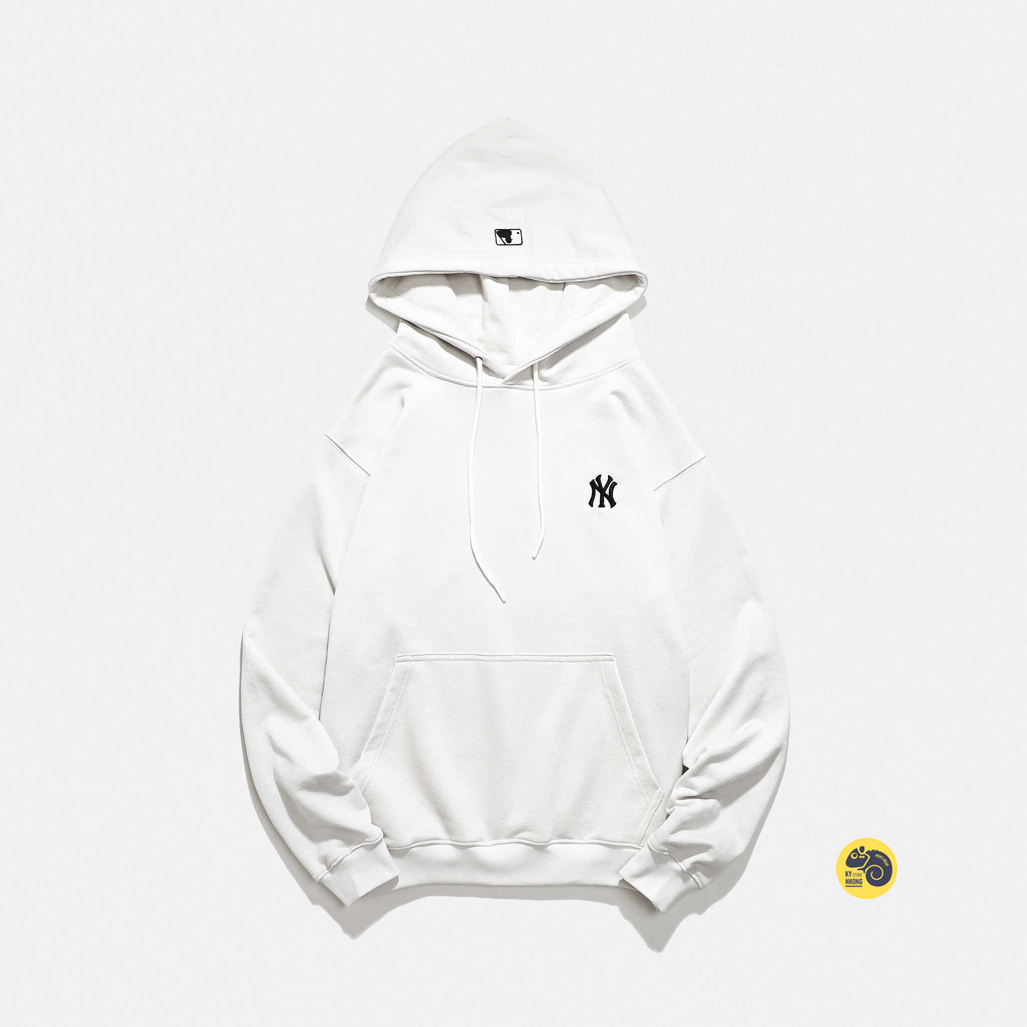 Áo Hoodie MLB Monogram LA Dodgers White 31HDM211107W  Sneaker Daily