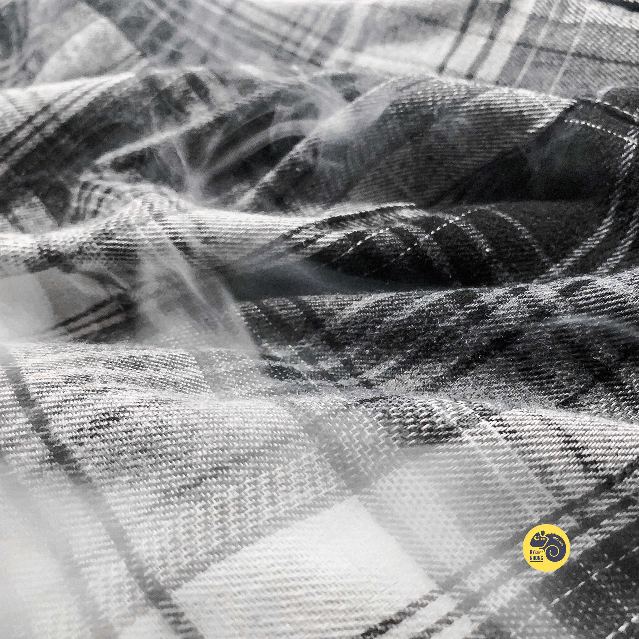 ÁO SƠMI FLANNEL TÚI HỘP DEFOXX