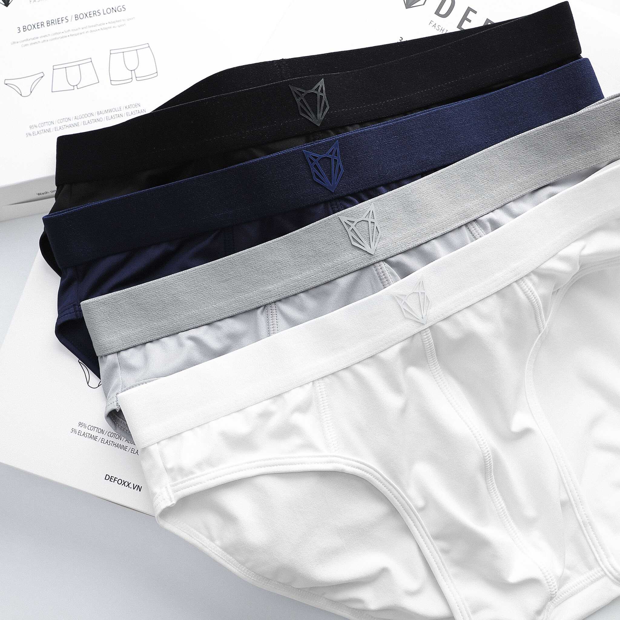 QUẦN TAM GIÁC COTTON LỤA