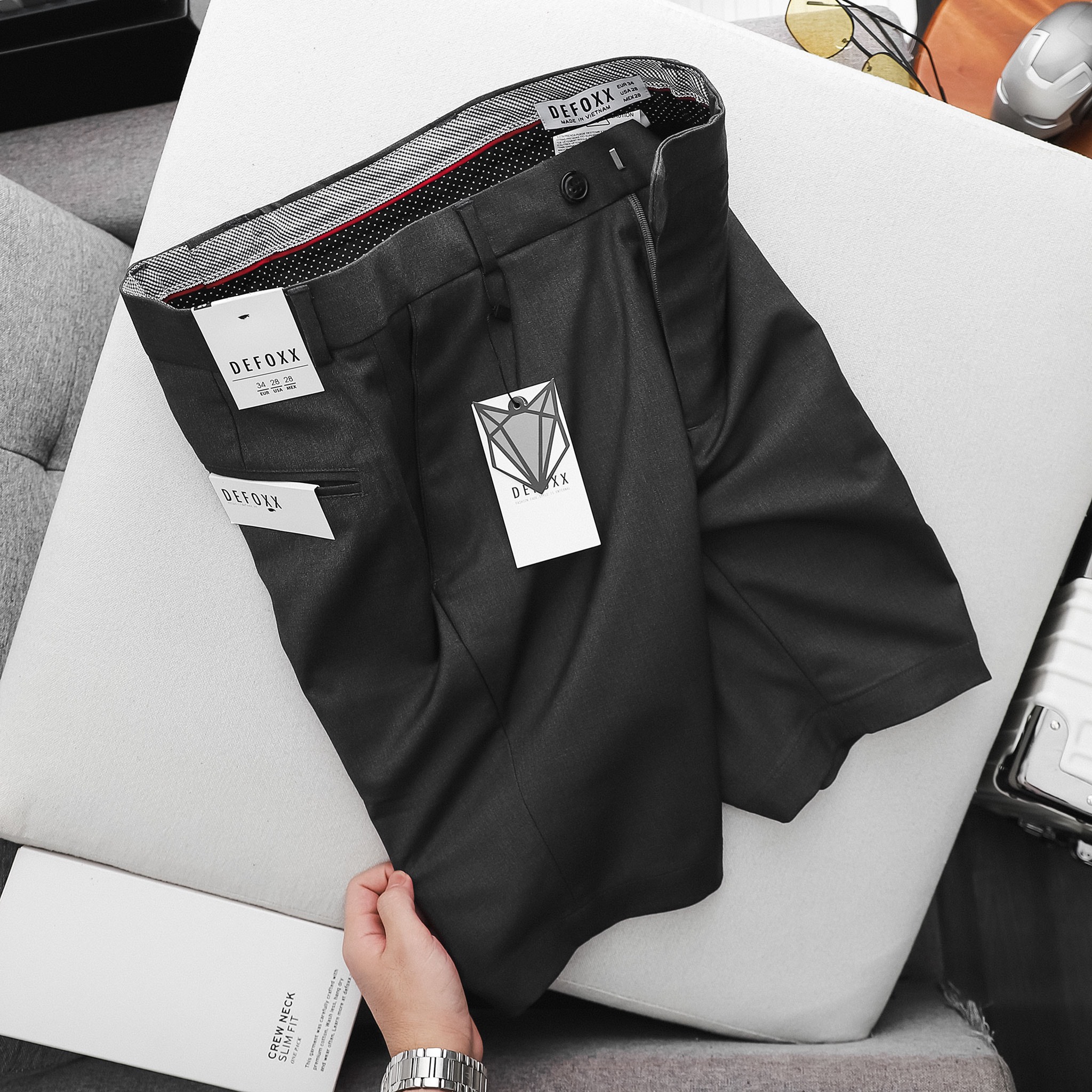 QUẦN SHORT TÂY DEFOXX