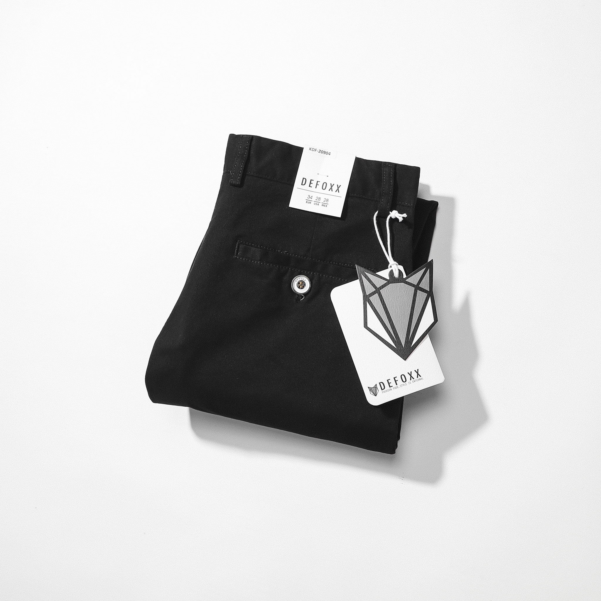 QUẦN DÀI KAKI DEFOXX ĐEN