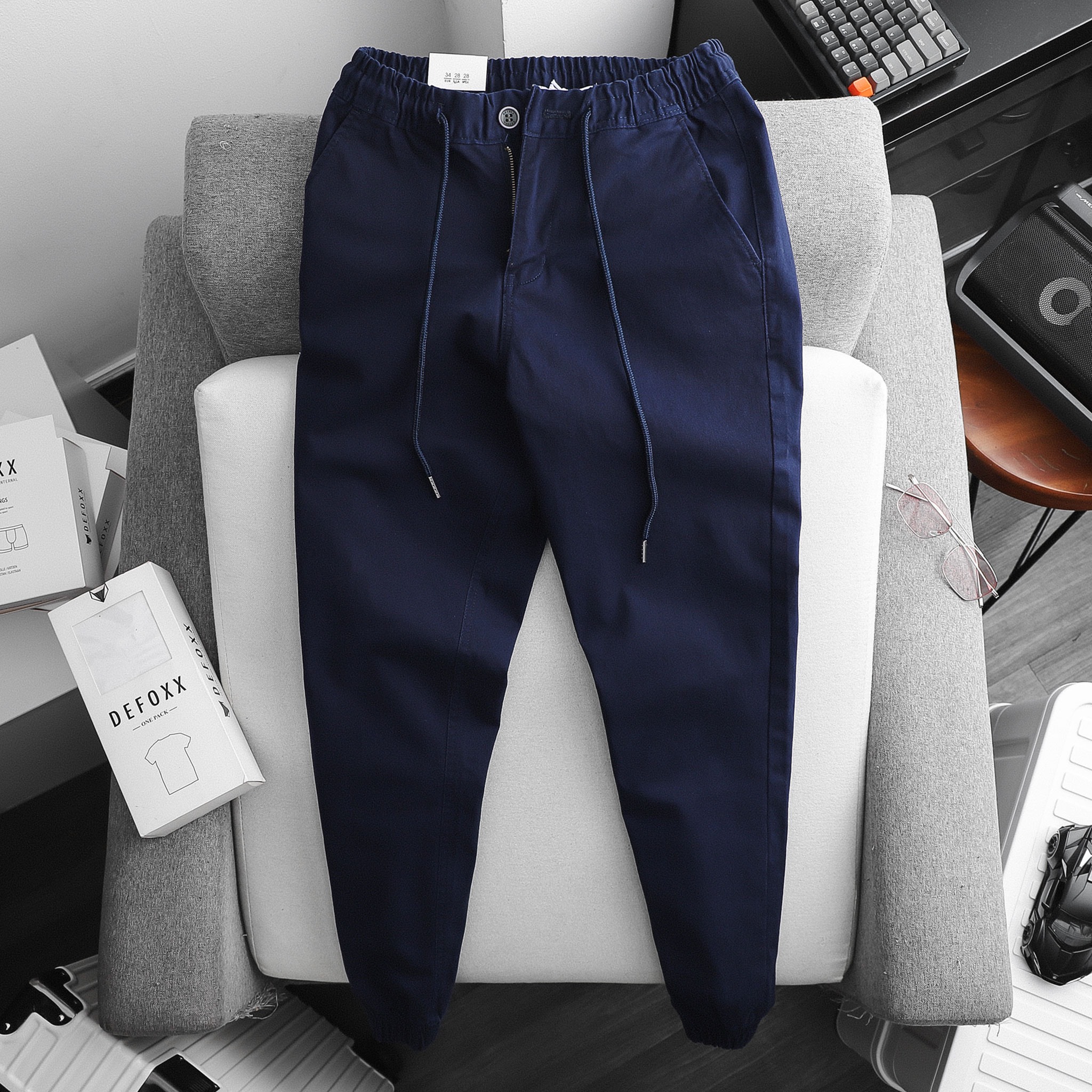 QUẦN JOGGER KAKI DEFOXX