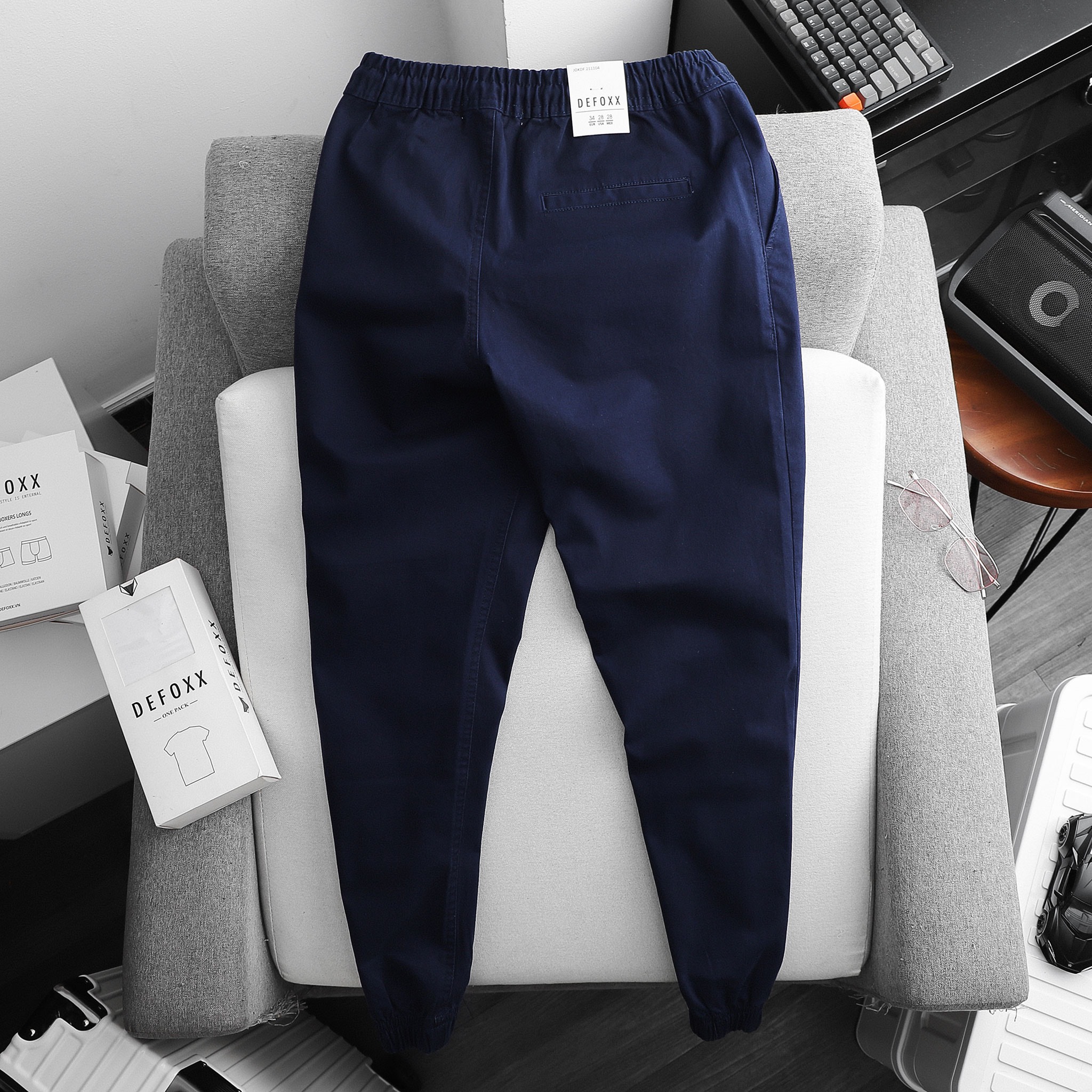 QUẦN JOGGER KAKI DEFOXX