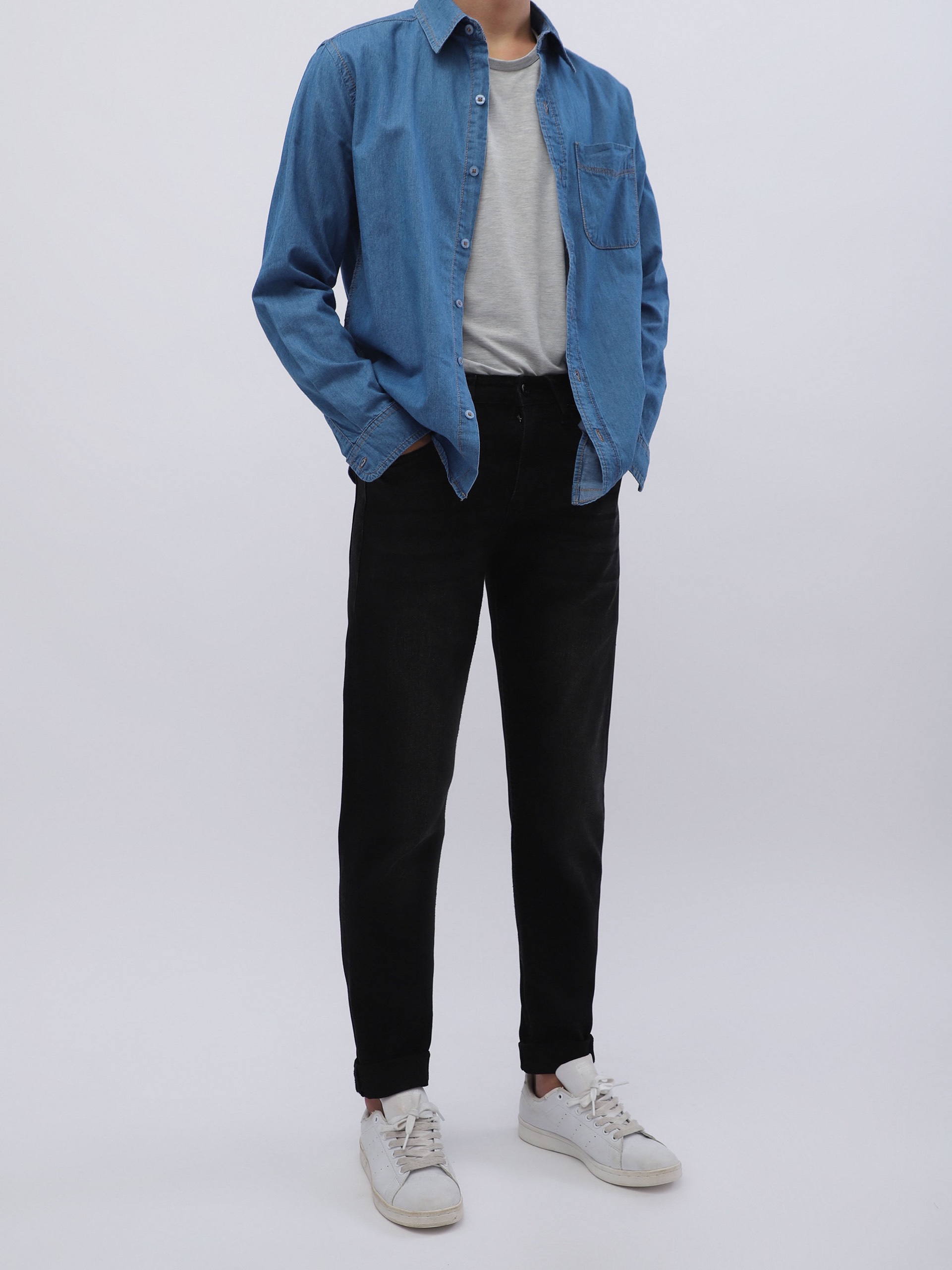 ÁO SƠMI DENIM DEFOXX