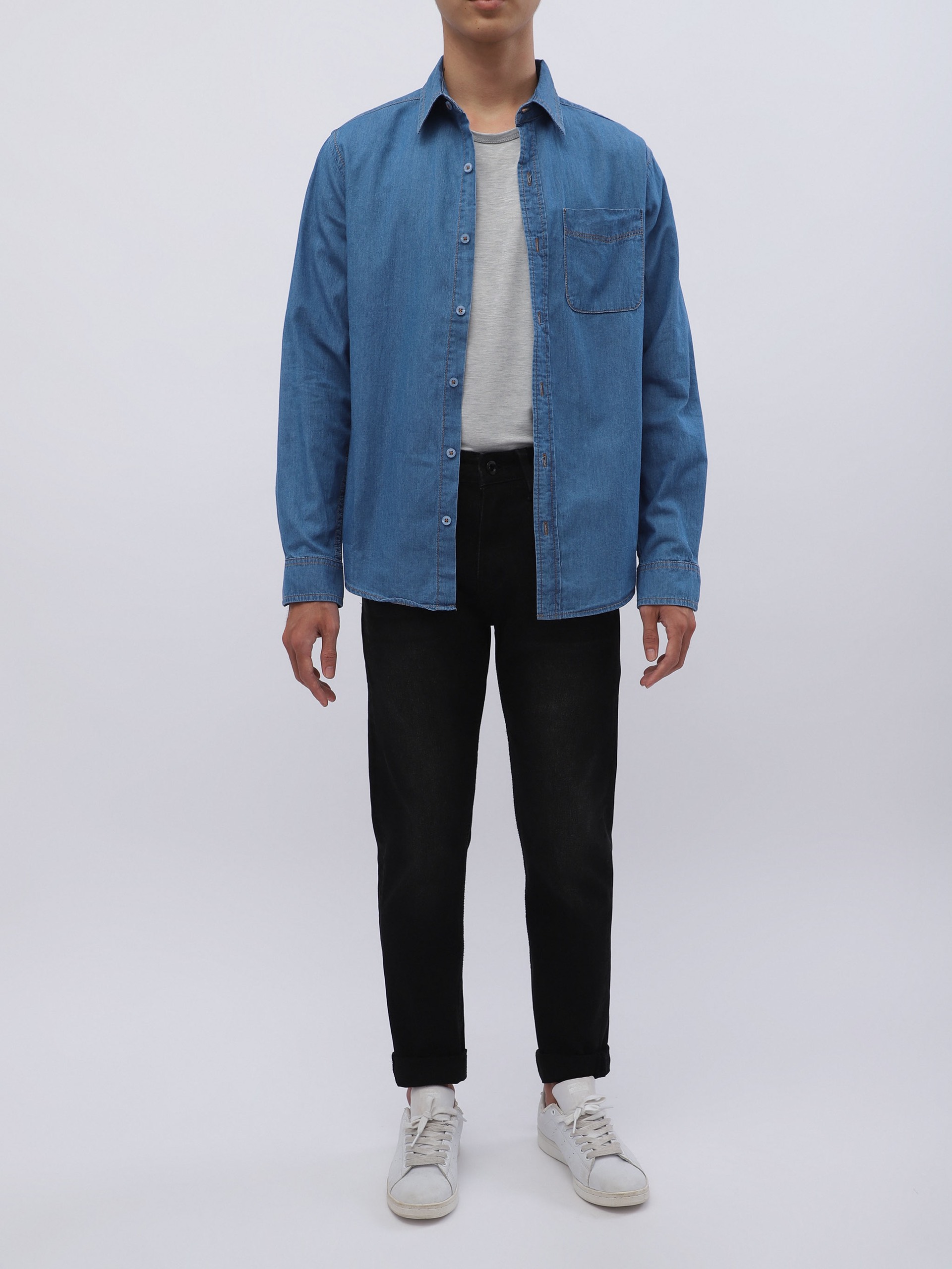 ÁO SƠMI DENIM DEFOXX