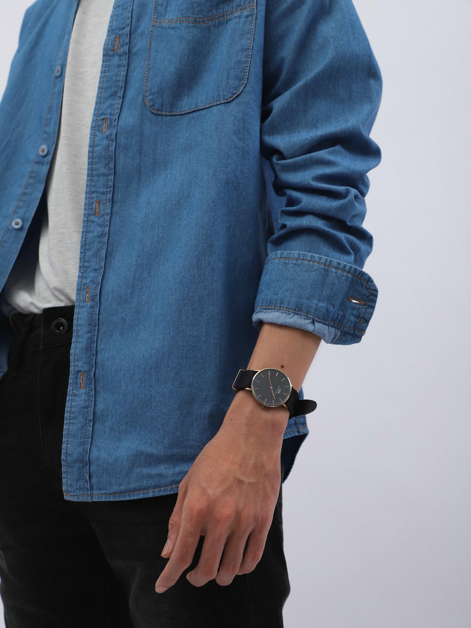 ÁO SƠMI DENIM DEFOXX