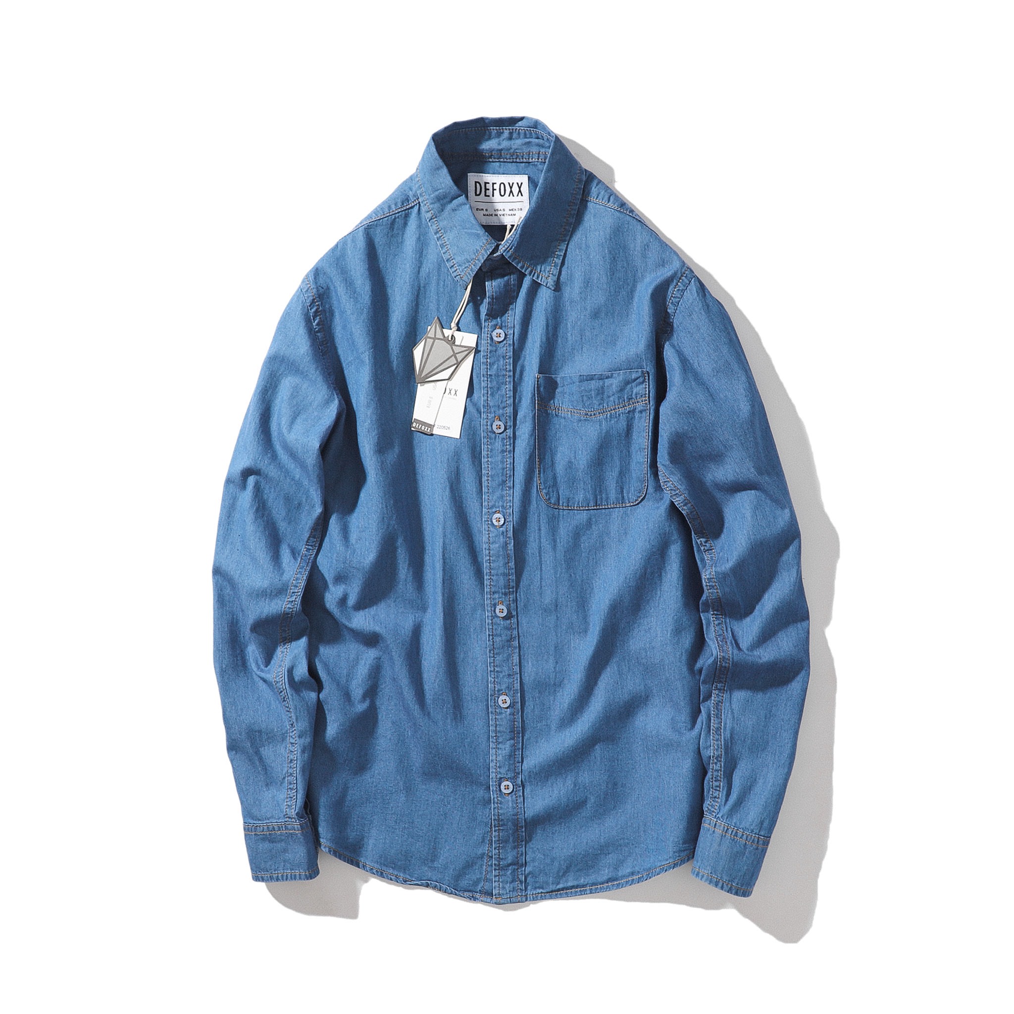 ÁO SƠMI DENIM DEFOXX