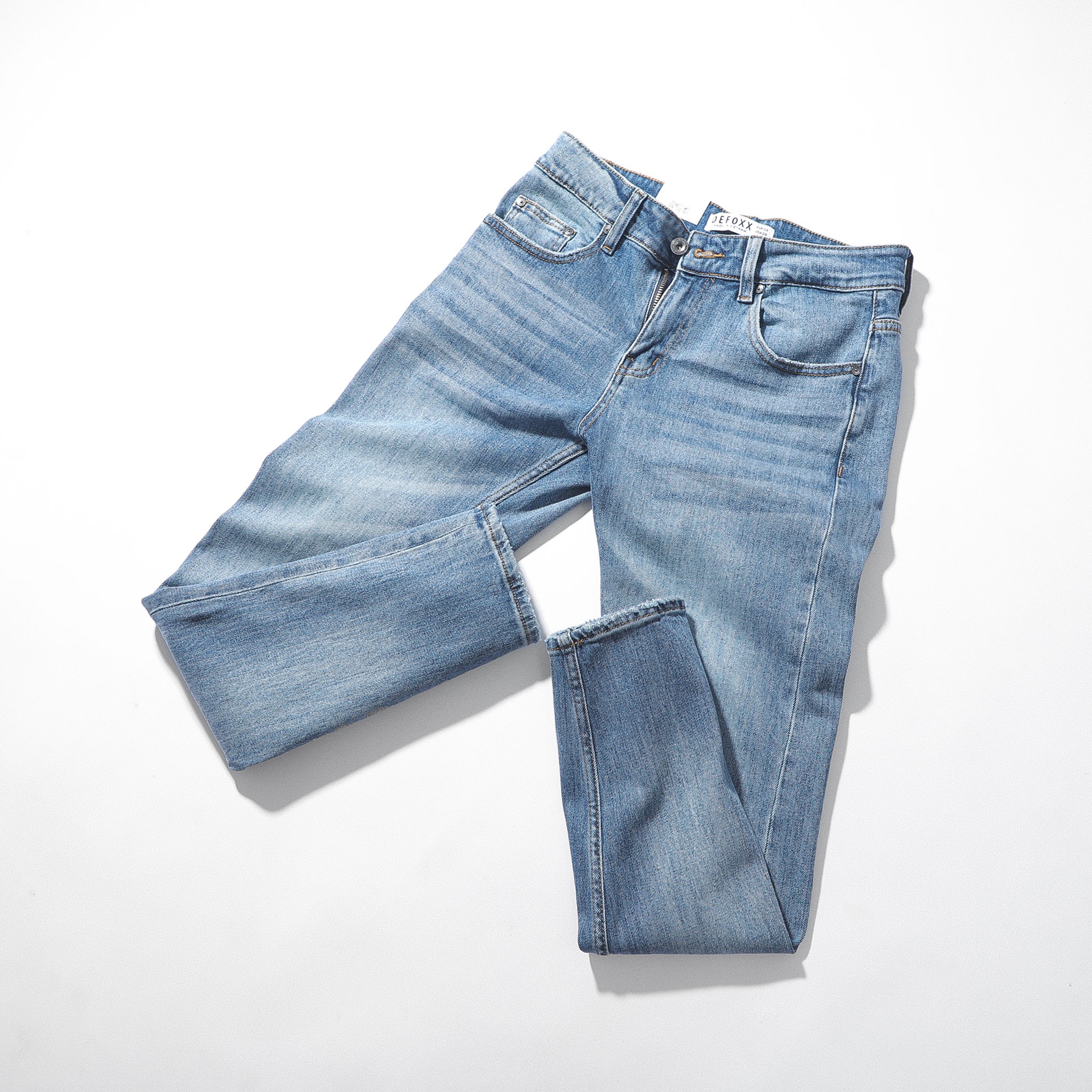 QUẦN JEANS DEFOXX XANH WASH