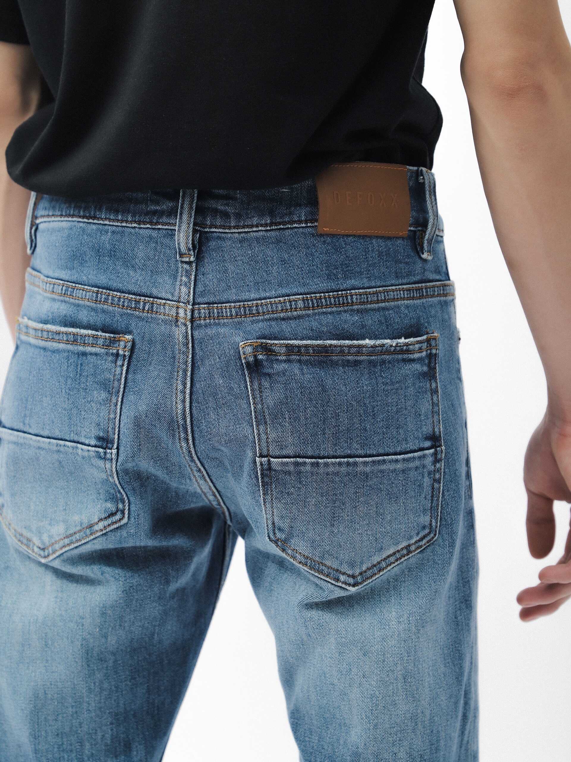 QUẦN JEANS DEFOXX XANH WASH