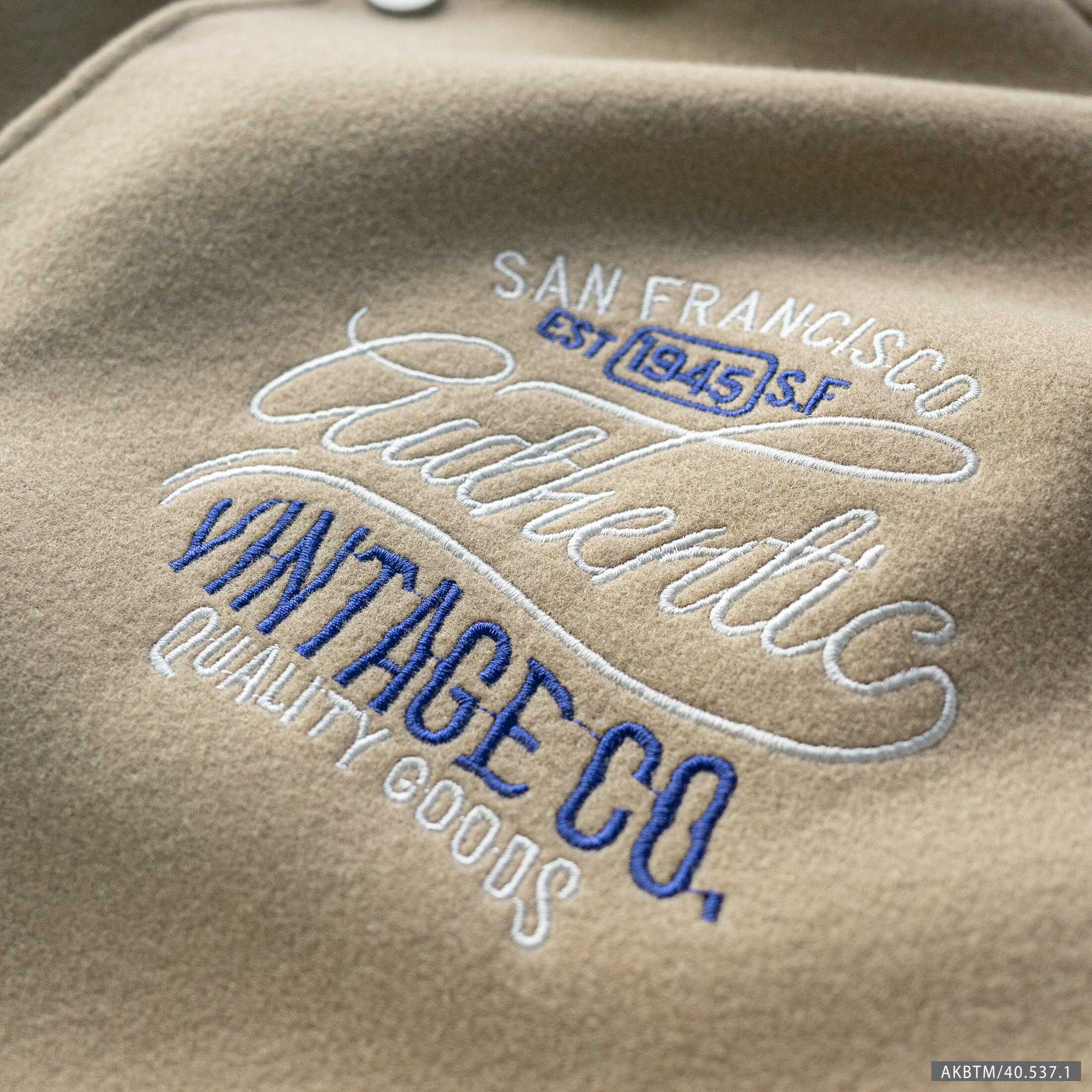 ÁO KHOÁC BOMBER VARSITY BTM TAY DA