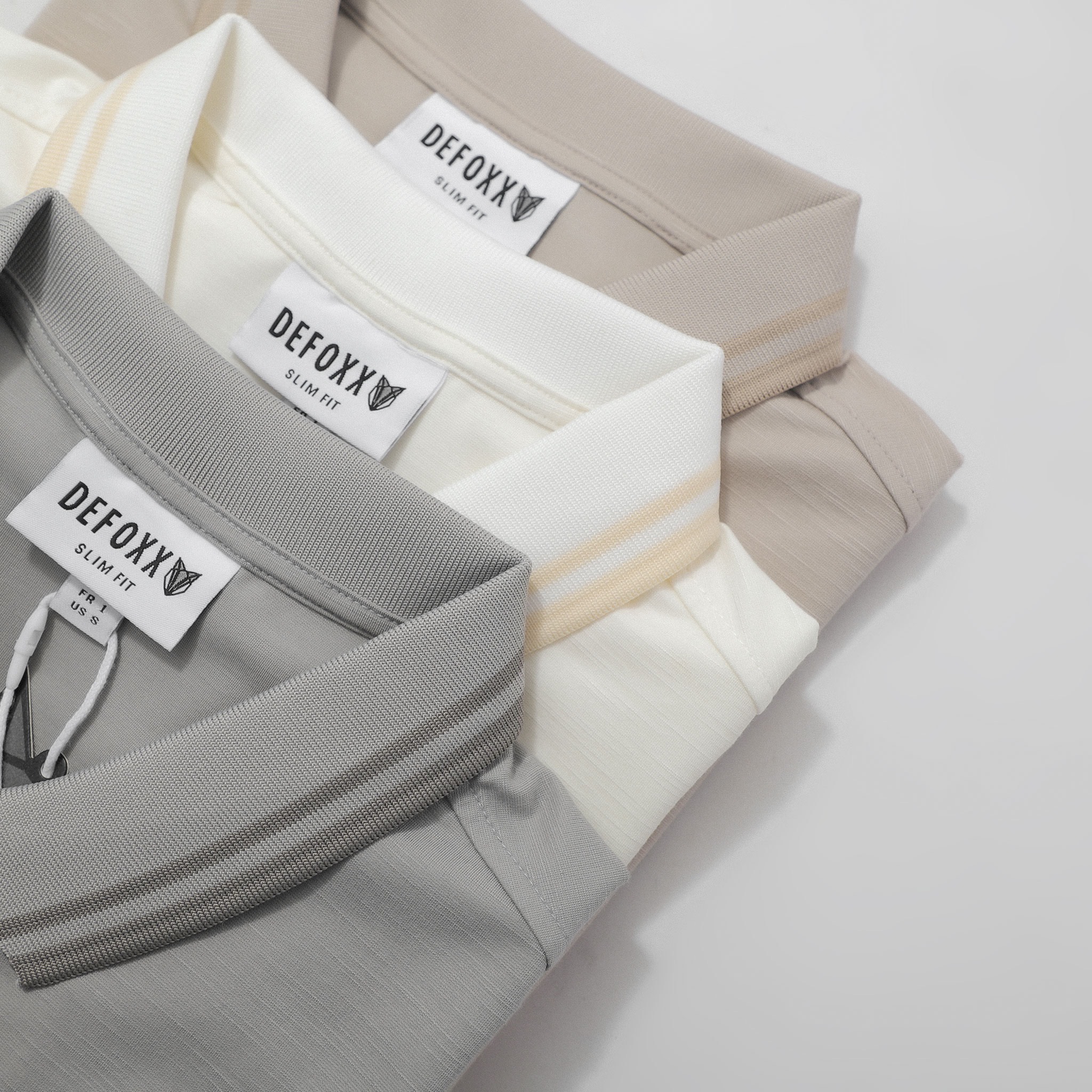 ÁO POLO DEFOXX THUN XƯỚC CỔ VIỀN