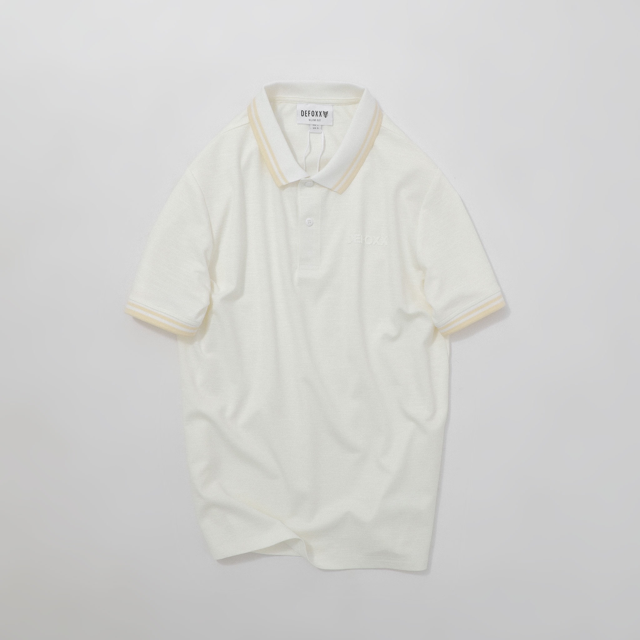 ÁO POLO DEFOXX THUN XƯỚC CỔ VIỀN