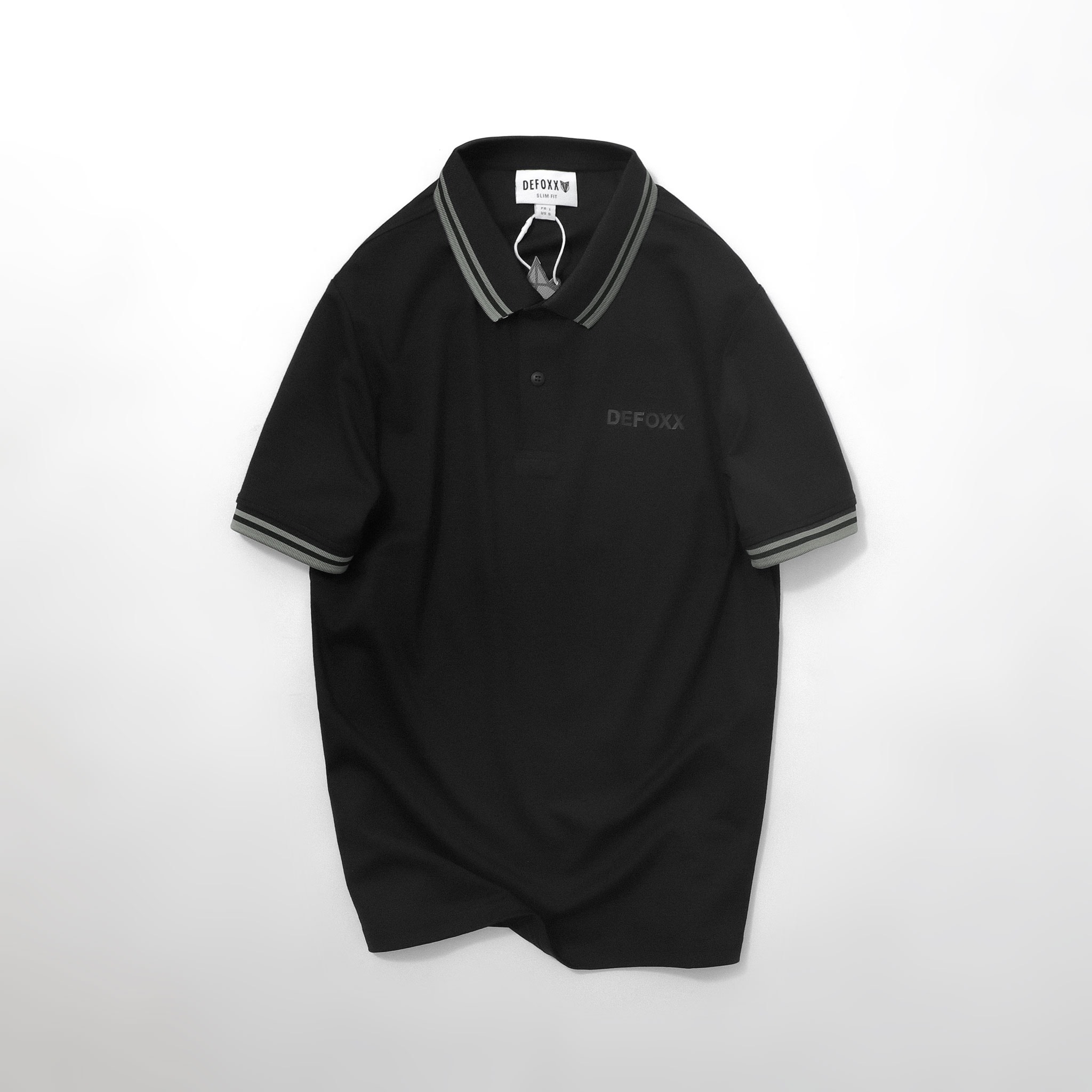 ÁO POLO DEFOXX THUN XƯỚC CỔ VIỀN