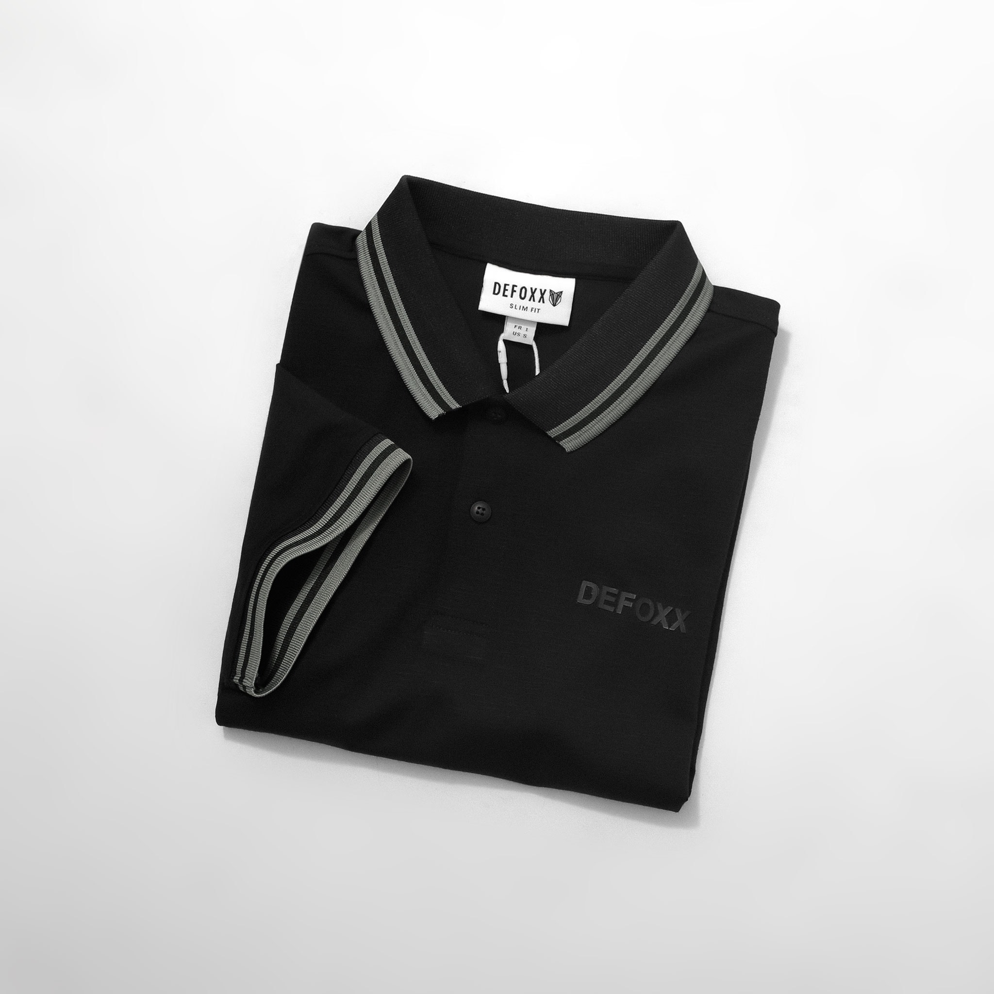 ÁO POLO DEFOXX THUN XƯỚC CỔ VIỀN