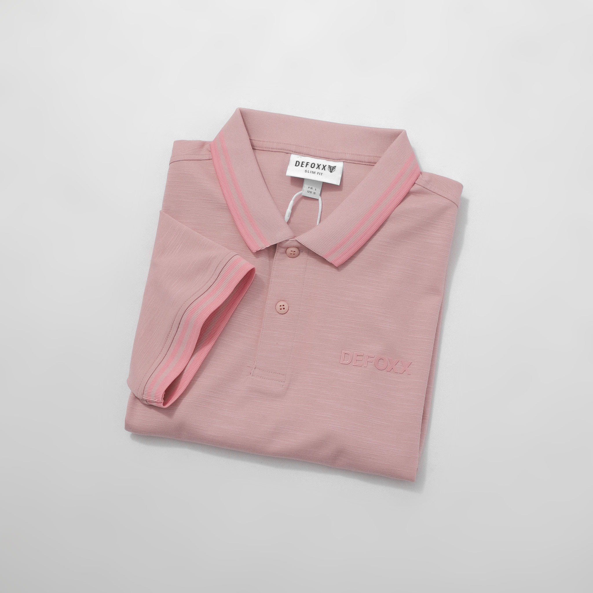 ÁO POLO DEFOXX THUN XƯỚC CỔ VIỀN