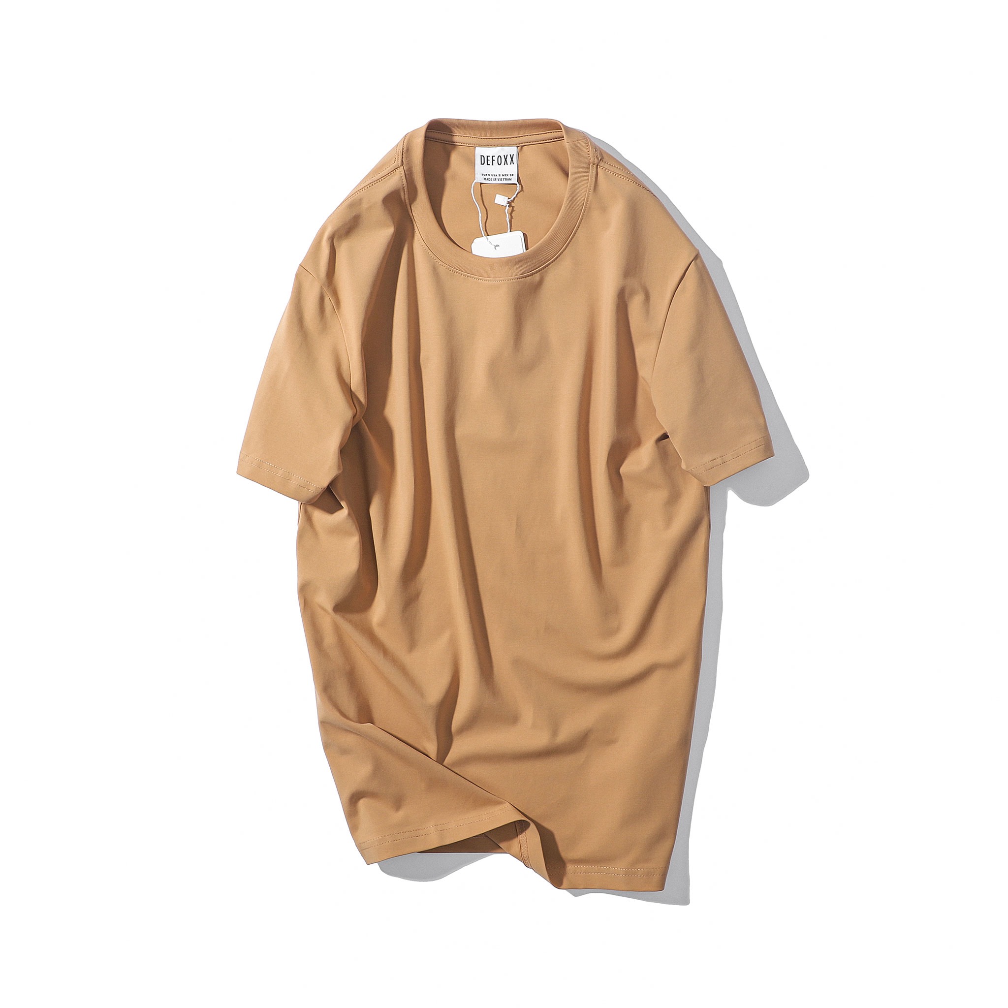 ÁO THUN TRƠN DEFOXX SLIM FIT