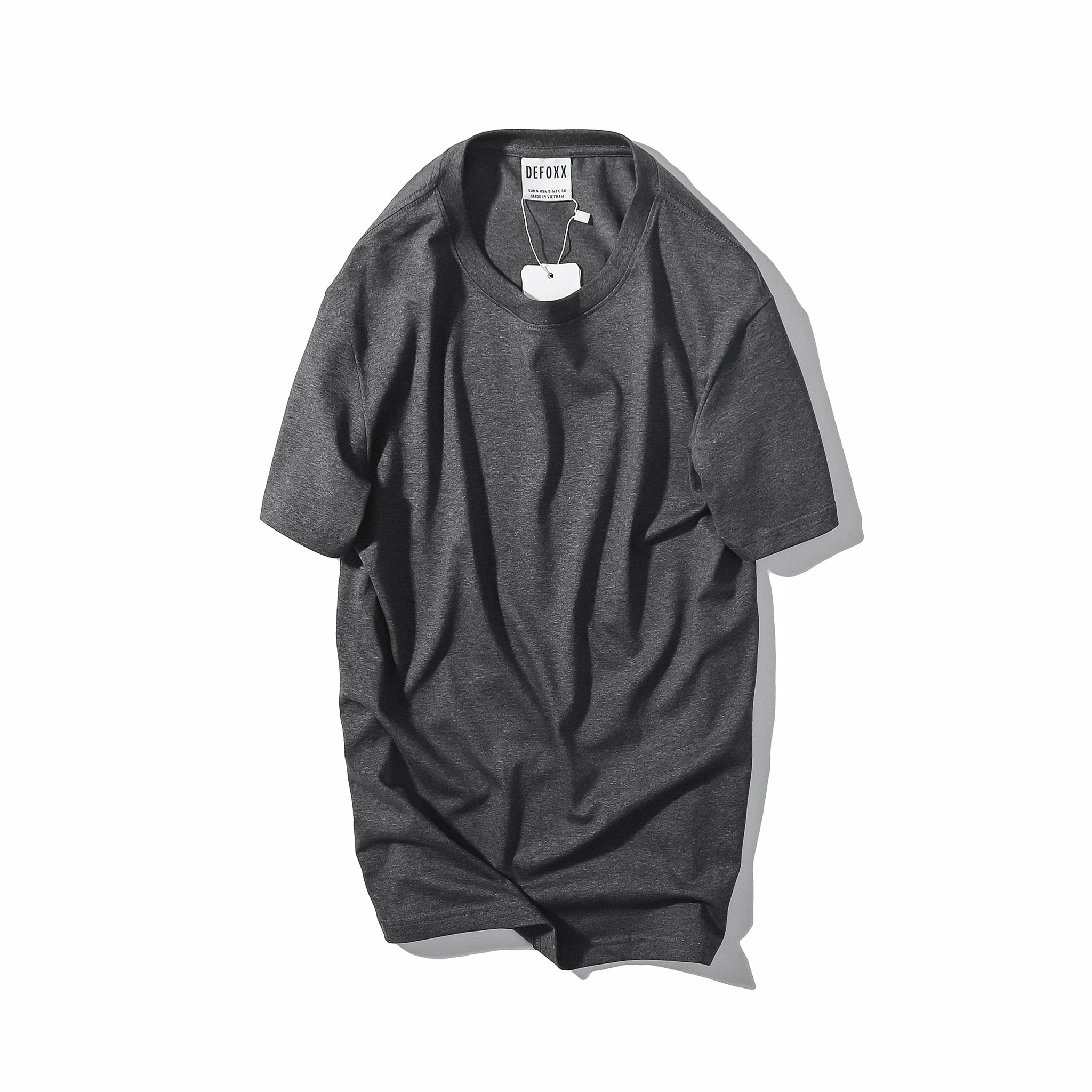 ÁO THUN TRƠN DEFOXX SLIM FIT