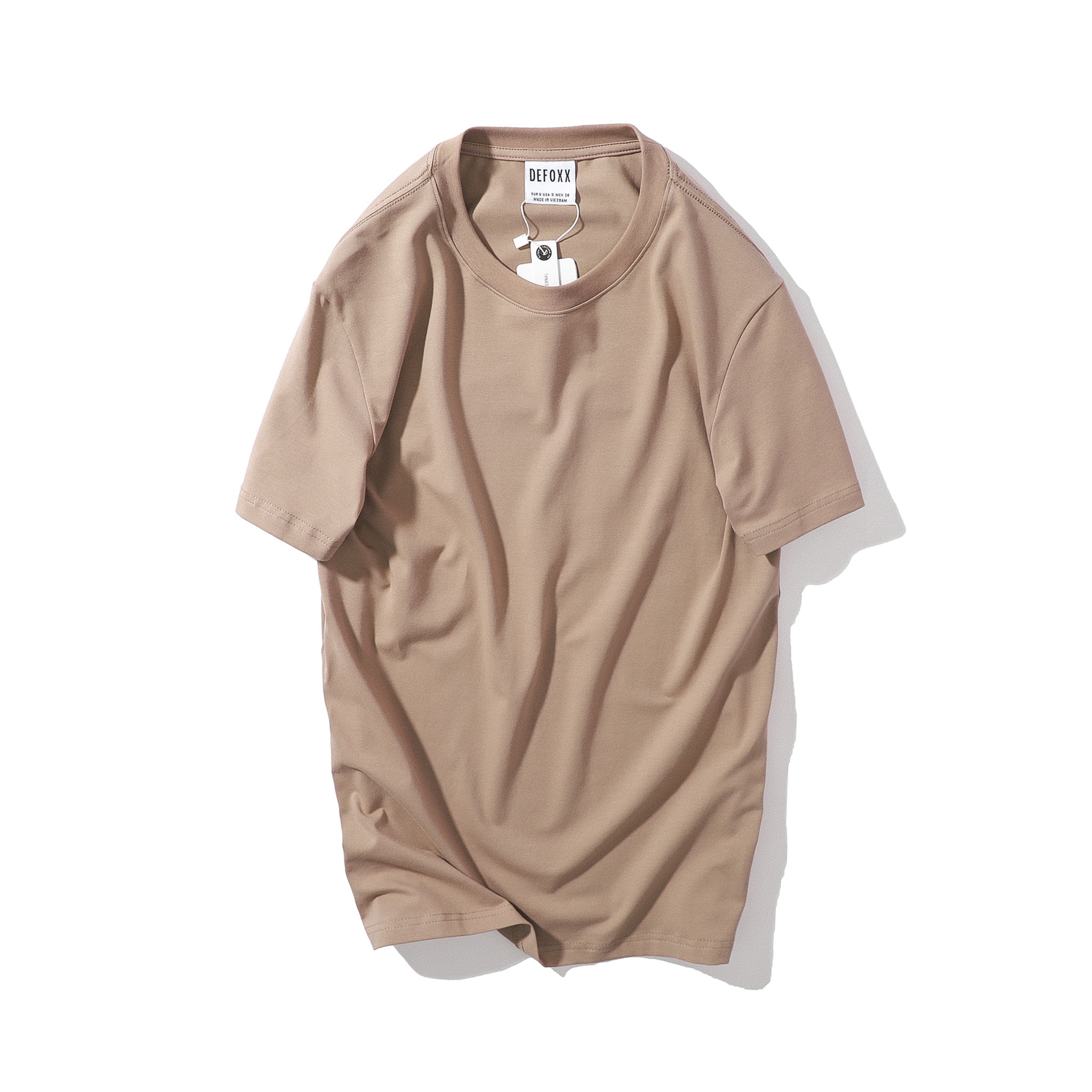 ÁO THUN TRƠN DEFOXX SLIM FIT