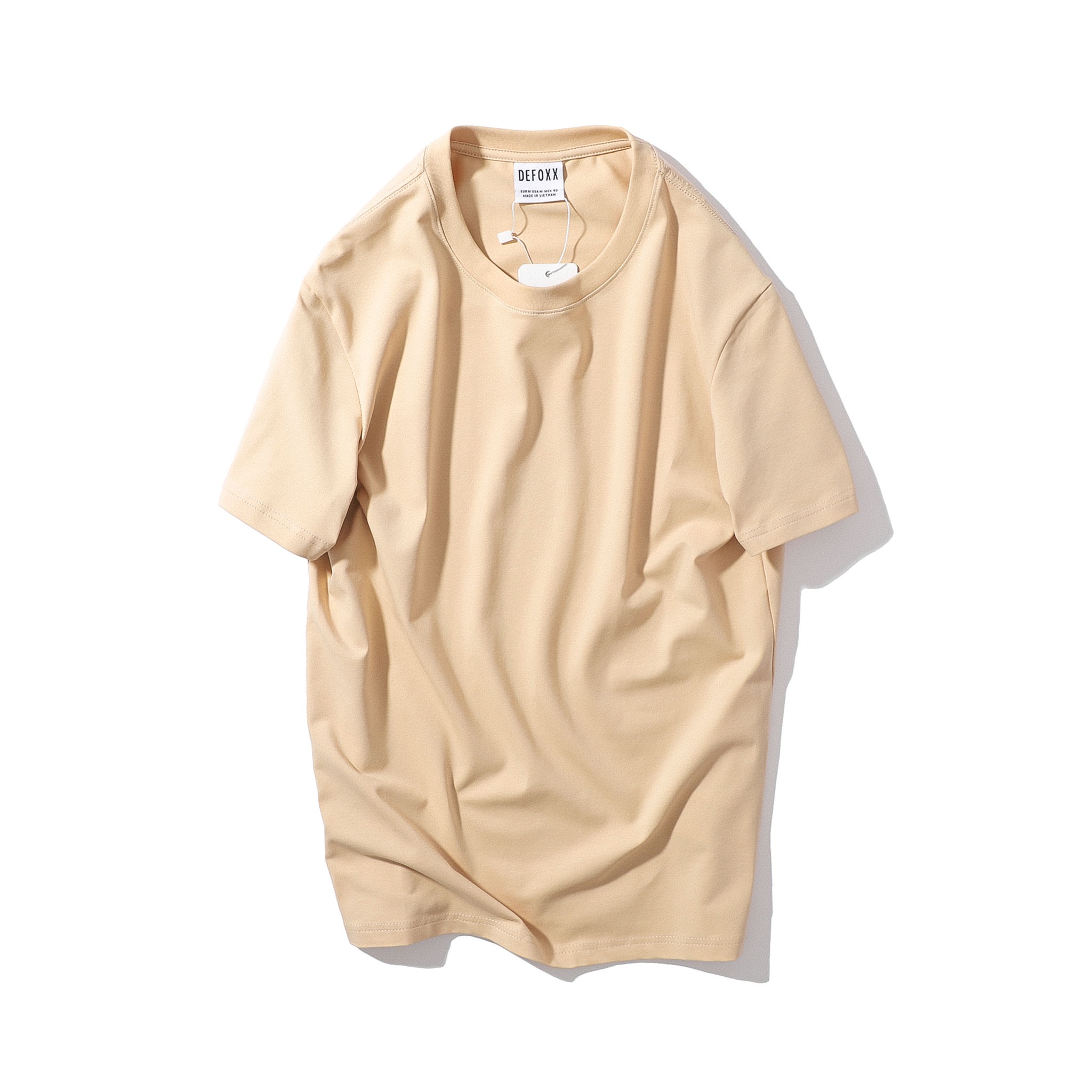 ÁO THUN TRƠN DEFOXX SLIM FIT